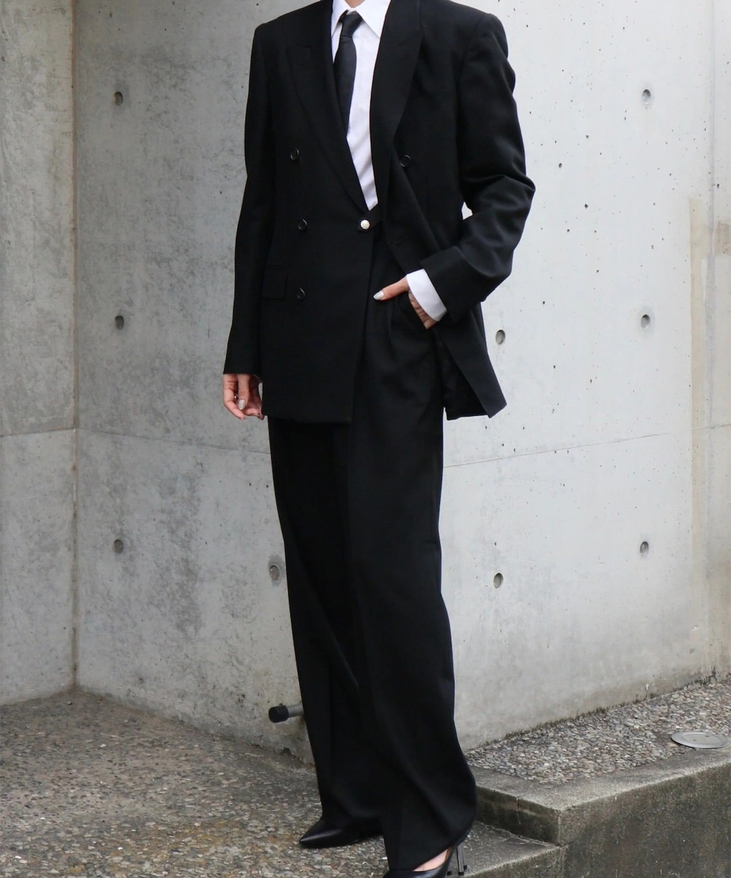 WOOL DOUBLE BREASTED JACKET JOHN LAWRENCE SULLIVAN