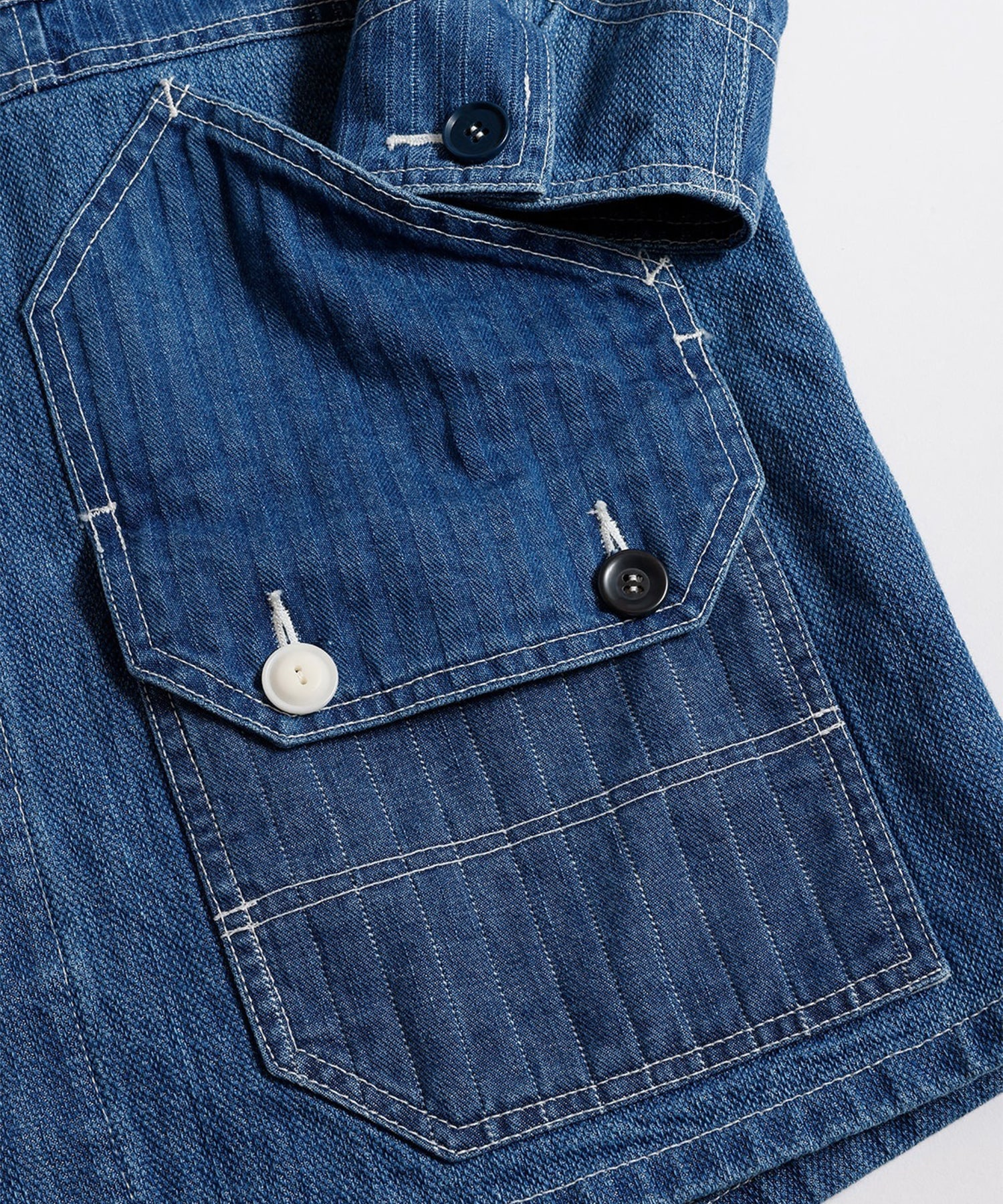 PACHWORK COVERALL JACKET 3YR WASH FDMTL