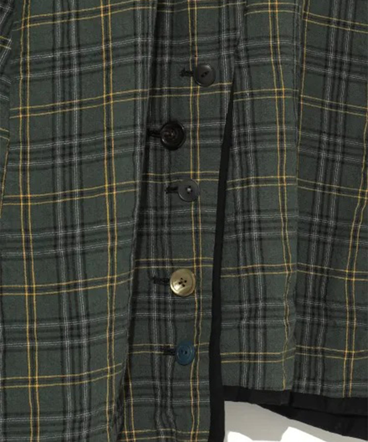 UC1F4302　チェックシャツコート UNDERCOVER