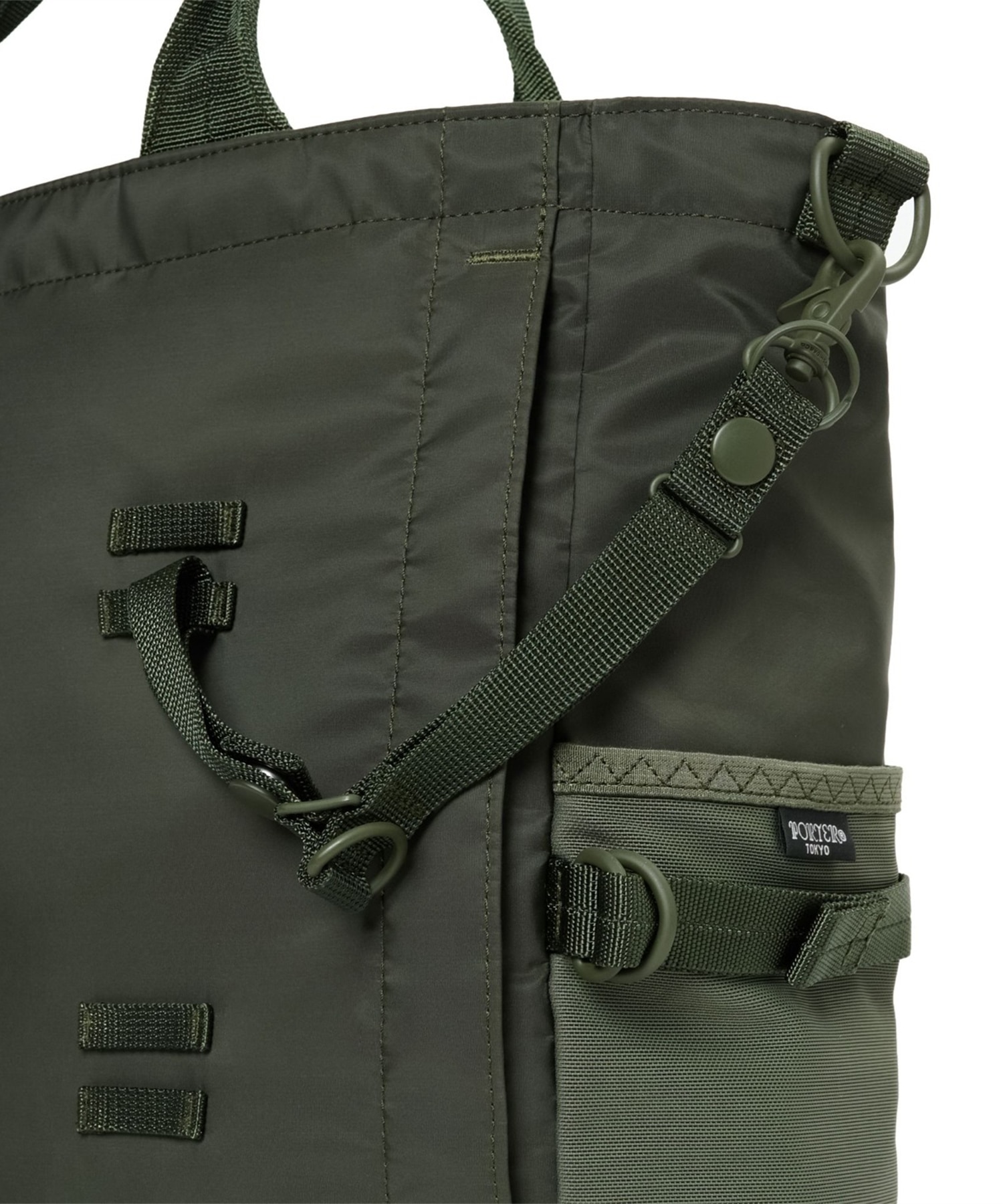 MONOCHROME 2WAY TOTE BAG PORTER