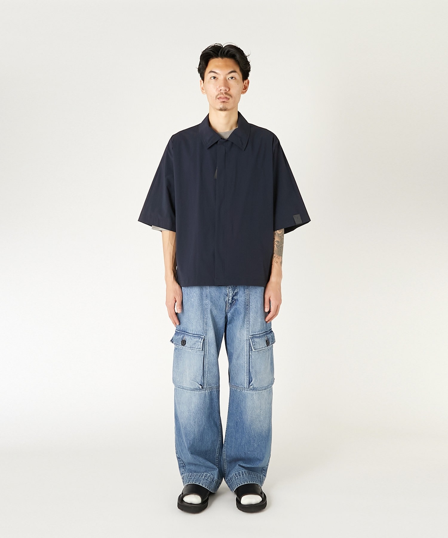 2261-SH50-005-SSZIPシャツ N.HOOLYWOOD