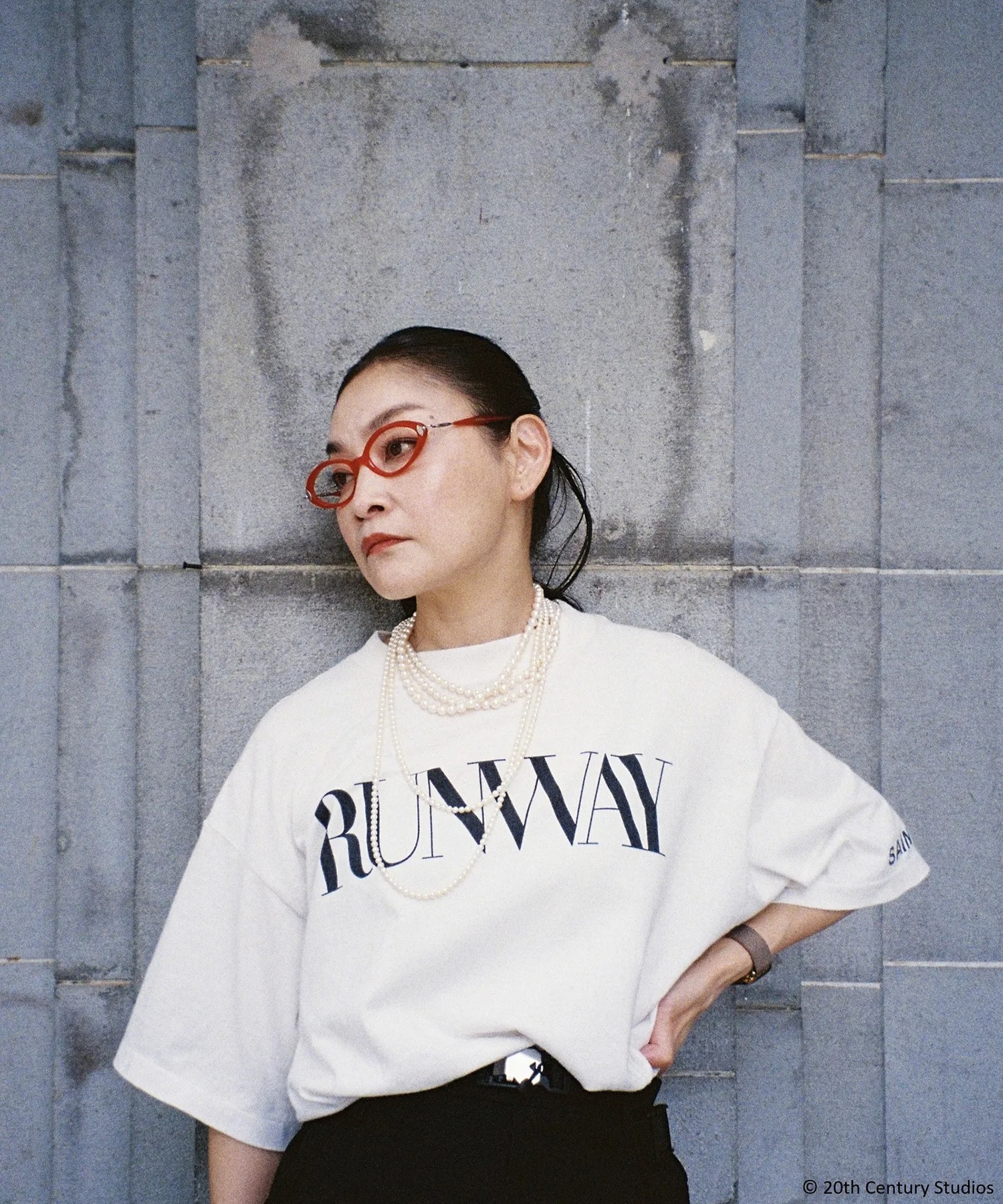 プラダを着た悪魔 / RUNWAY / TDWP_SS TEE / SM-MK1-0000-K01 SAINT M××××××