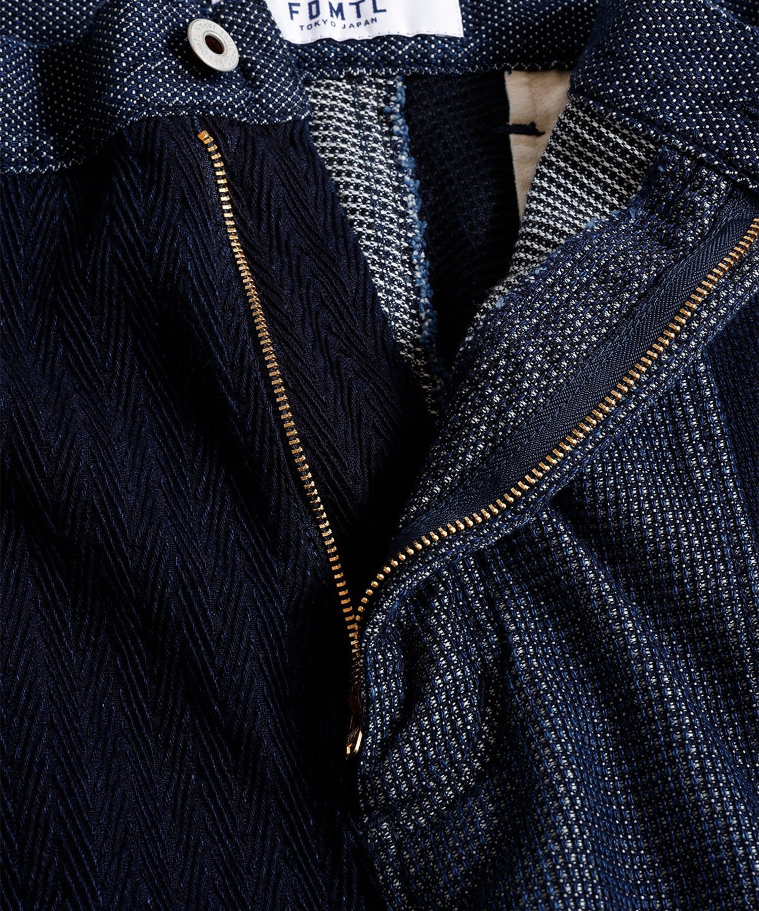 PATCHWORK SHORT PANTS RINSE FDMTL