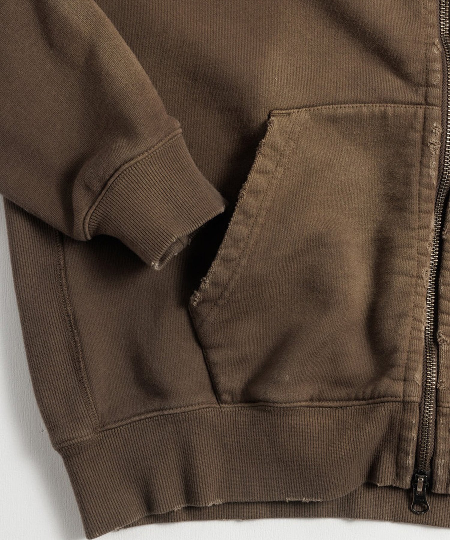 FADED FULL ZIP HOODIE ANACHRONORM