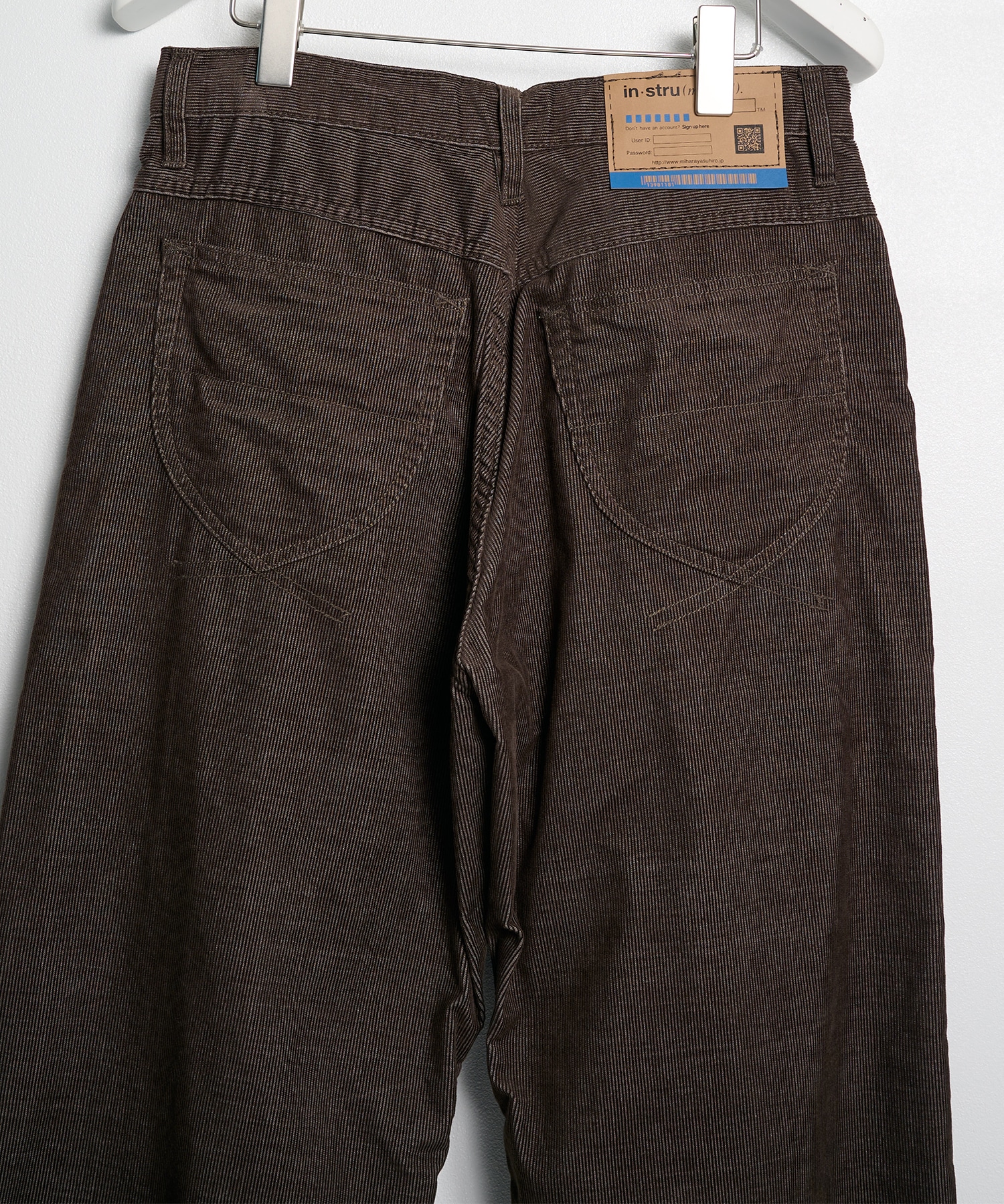 CORDUROY 5PKT BAGGY PANTS in・stru(men-tal)