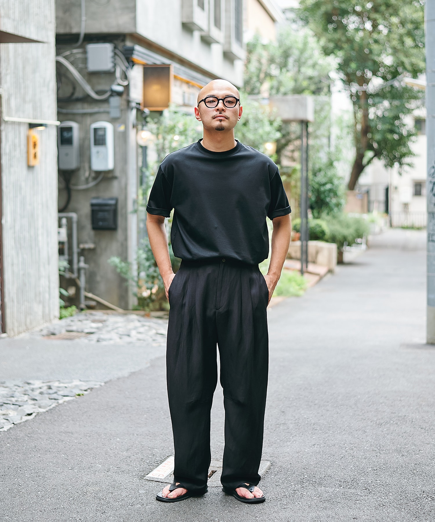 Noseason Linen Wide Pants STUDIOUS