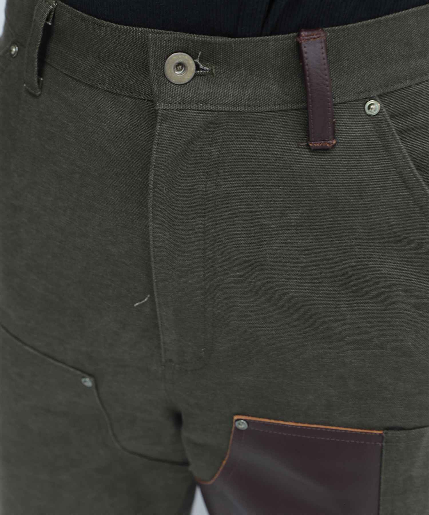 別注3D Cutting Painter Pants KHOKI