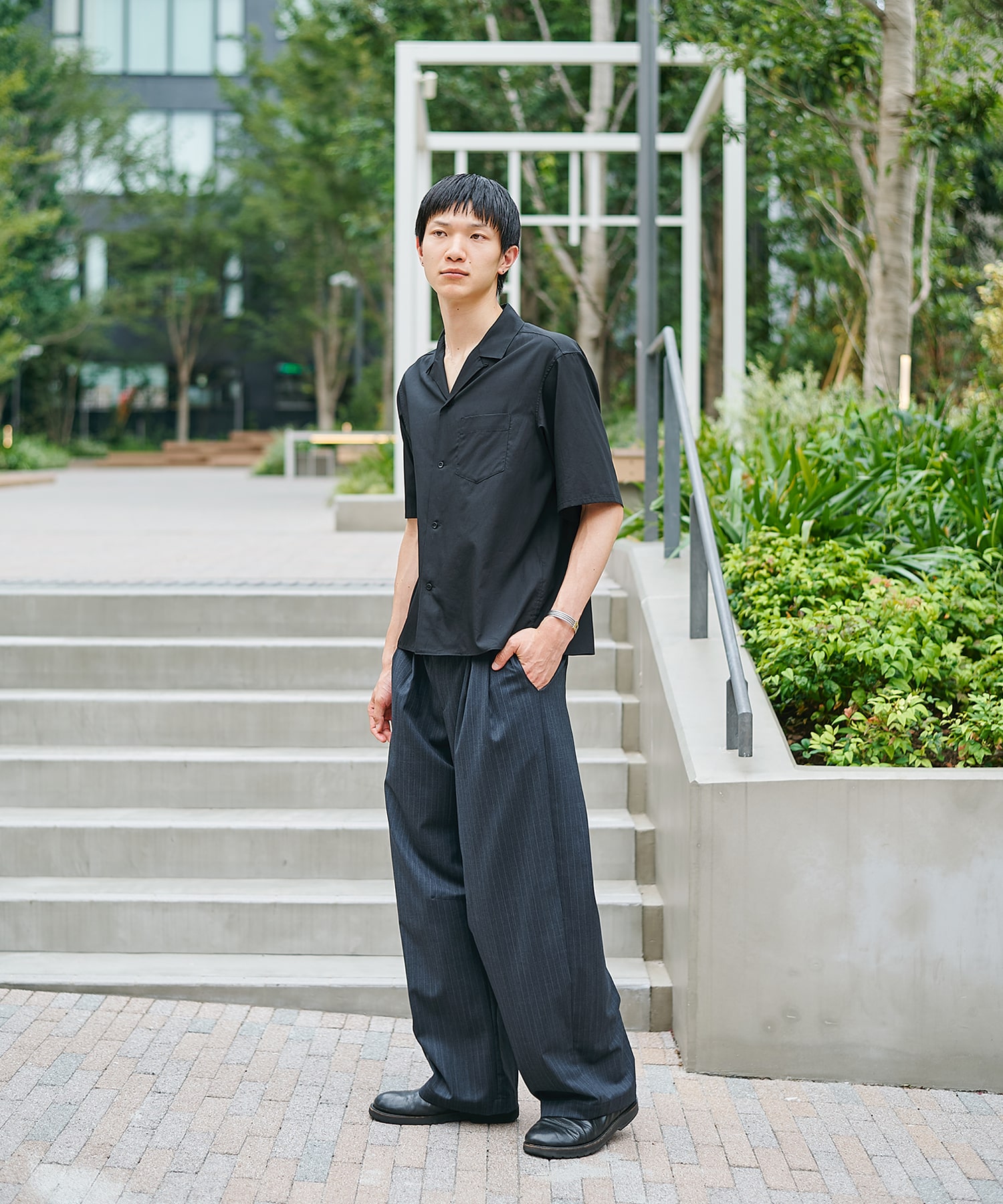 2Tuck Curve Slacks STUDIOUS