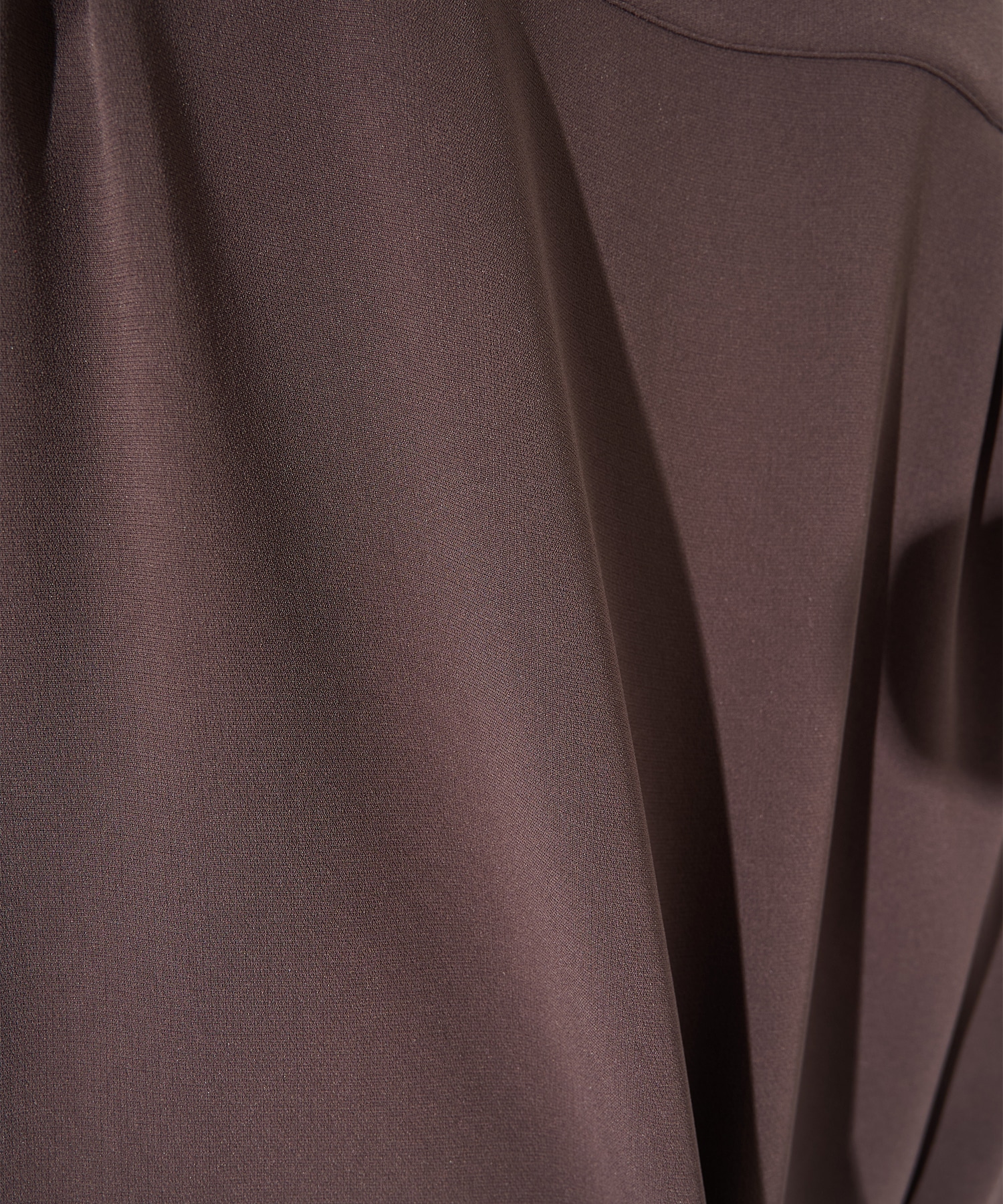 Triacetate Airy Cloth Long Sleeve Shirt Blouson CULLNI
