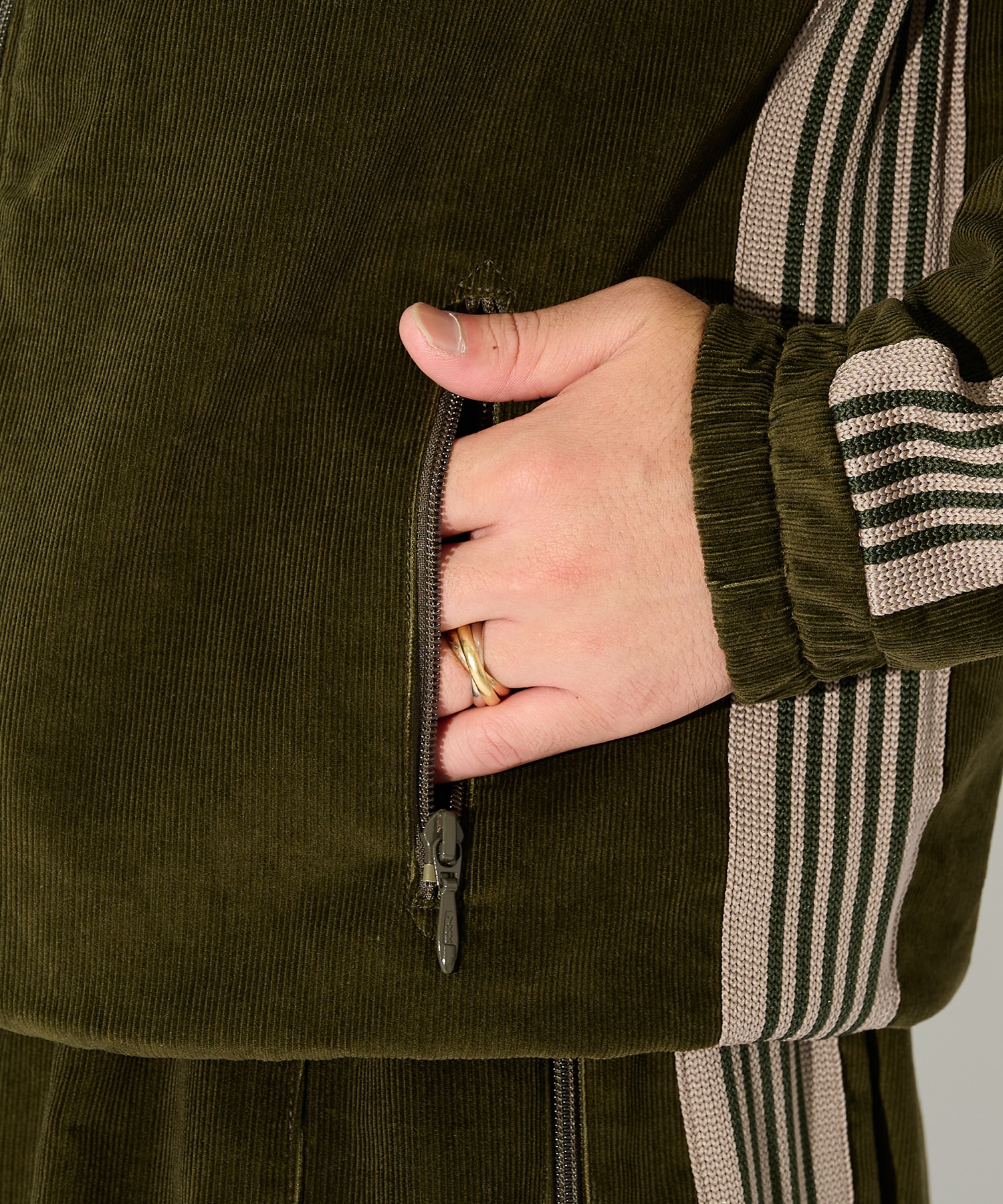 別注 Track Jacket - Corduroy NEEDLES