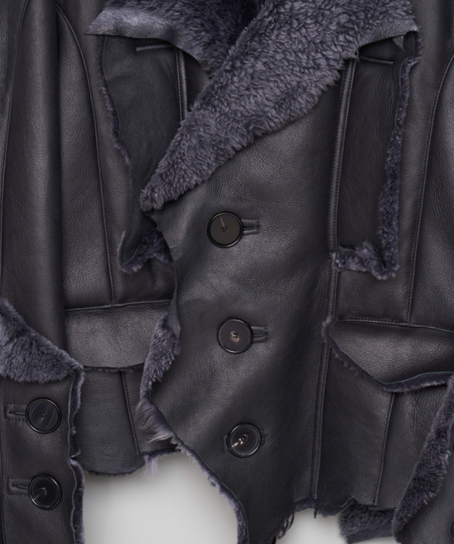 NATIVE PRINCE MOUTON JACKET MASU