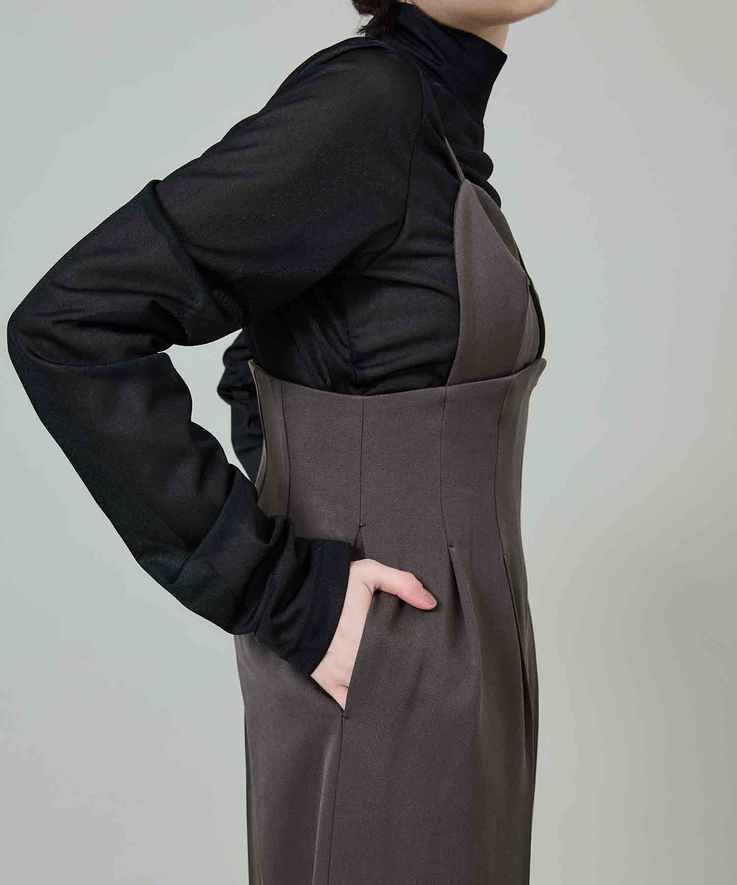 FETICO WOOL BARATHEA JUMPSUITS BRA 2WAY