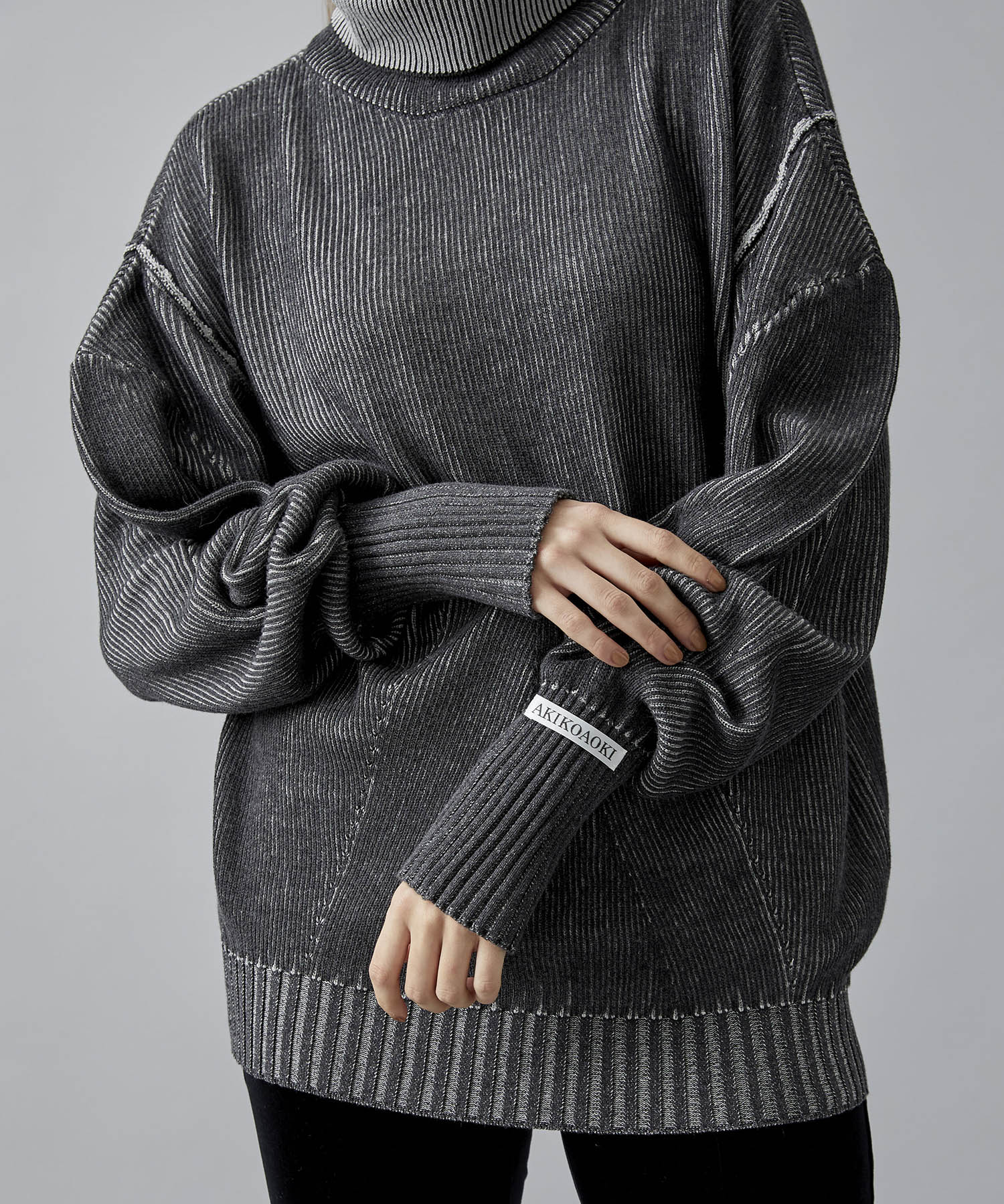 公式セール akikoaoki dual knit ニット/セーター