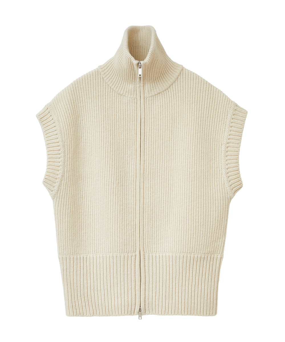 4/30まで出品 TODAYFUL Jacquard Piping Vest-