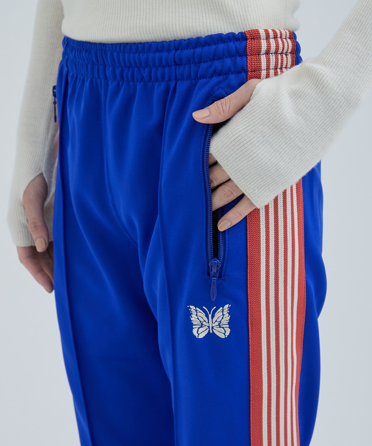 NEEDLES TRACKPANTS 別注STUDIOUS 23aw L1乱痴気