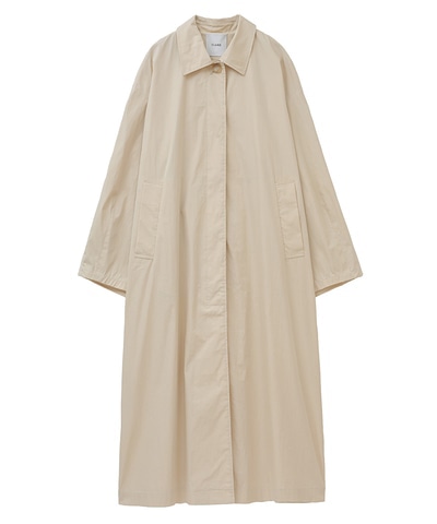 バックフリルシングルコート 12101-0022(1 IVORY): CLANE: WOMENS