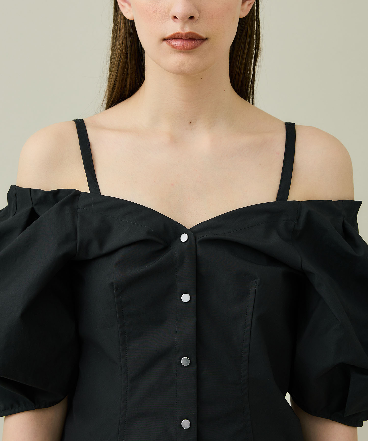 Two Fabric Combinated Blouse rito structure