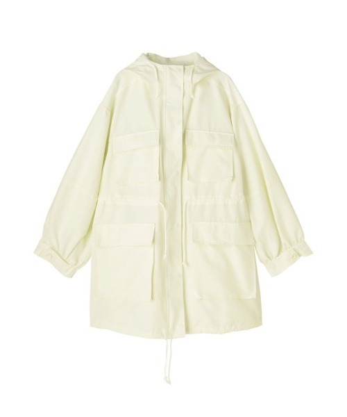 コットンナイロンマウンテンパーカー(S IVORY): ETRE TOKYO: WOMENS 