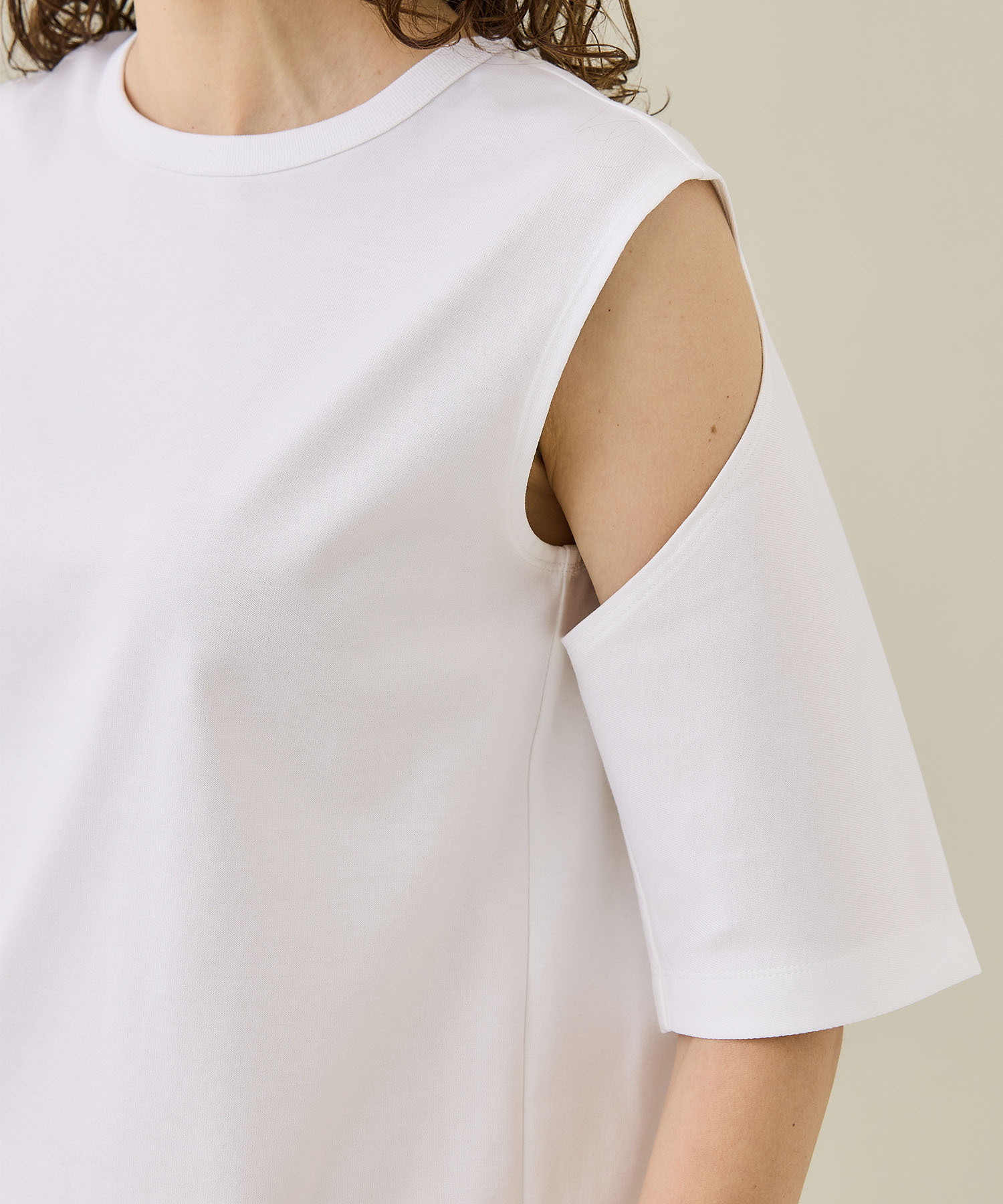 別注〉レイヤードTシャツ(38 WHITE): CINOH: WOMENS｜ STUDIOUS ONLINE