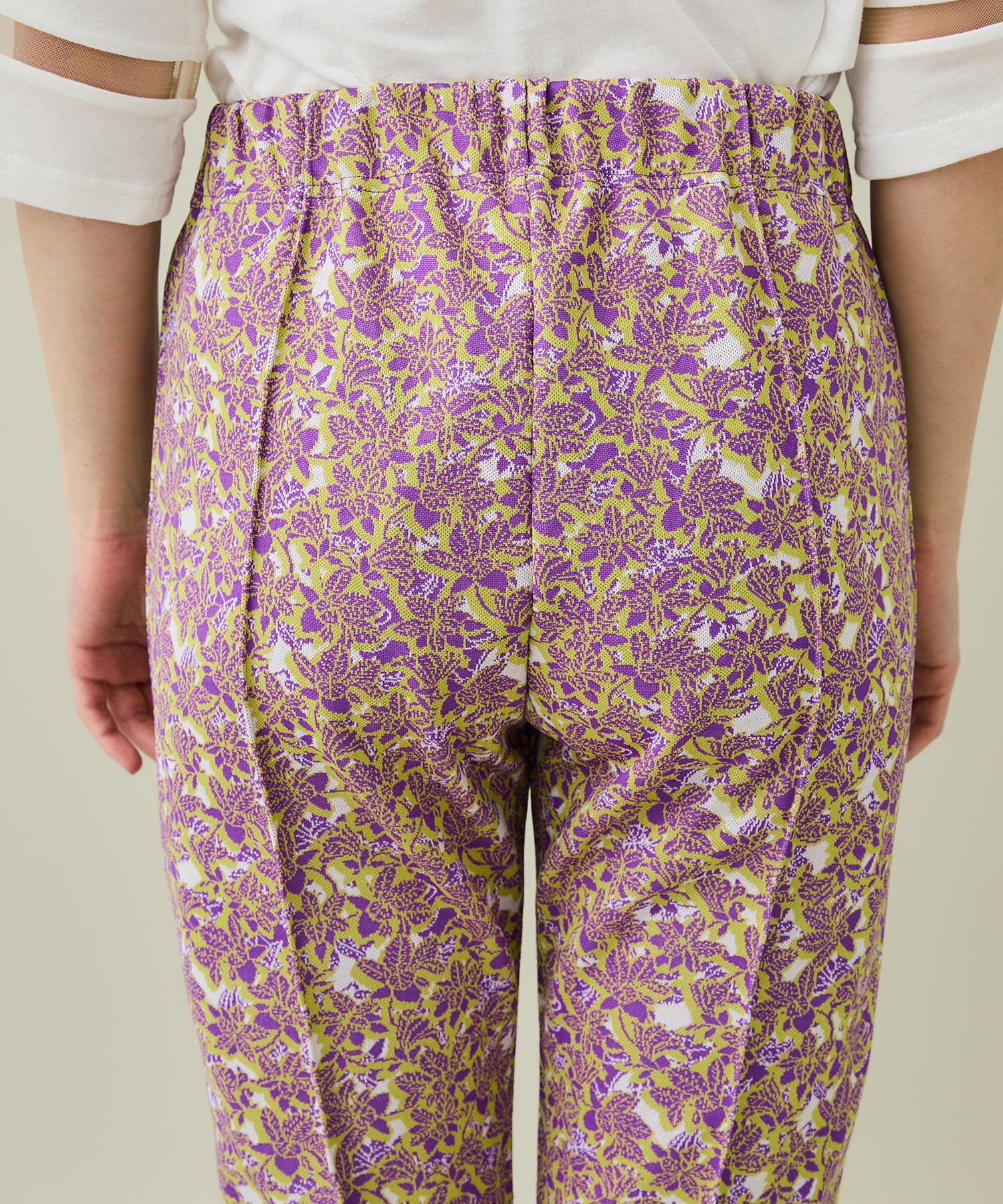 flower jacquard PA(1 PURPLE): FUMIE=TANAKA: WOMENS｜ STUDIOUS