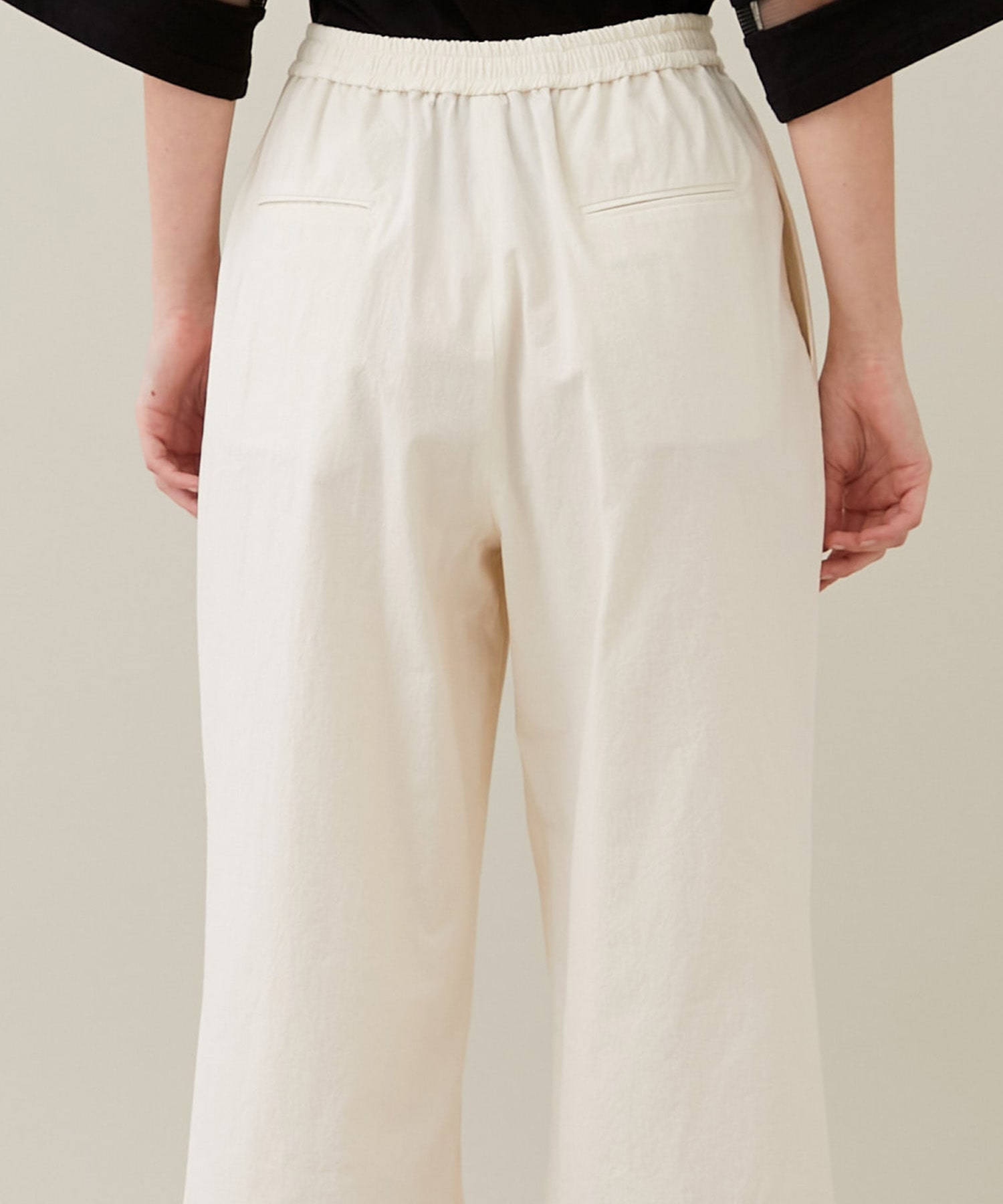 JELLYFISH PANTS(36 IVORY): muller of yoshiokubo: WOMENS｜ STUDIOUS