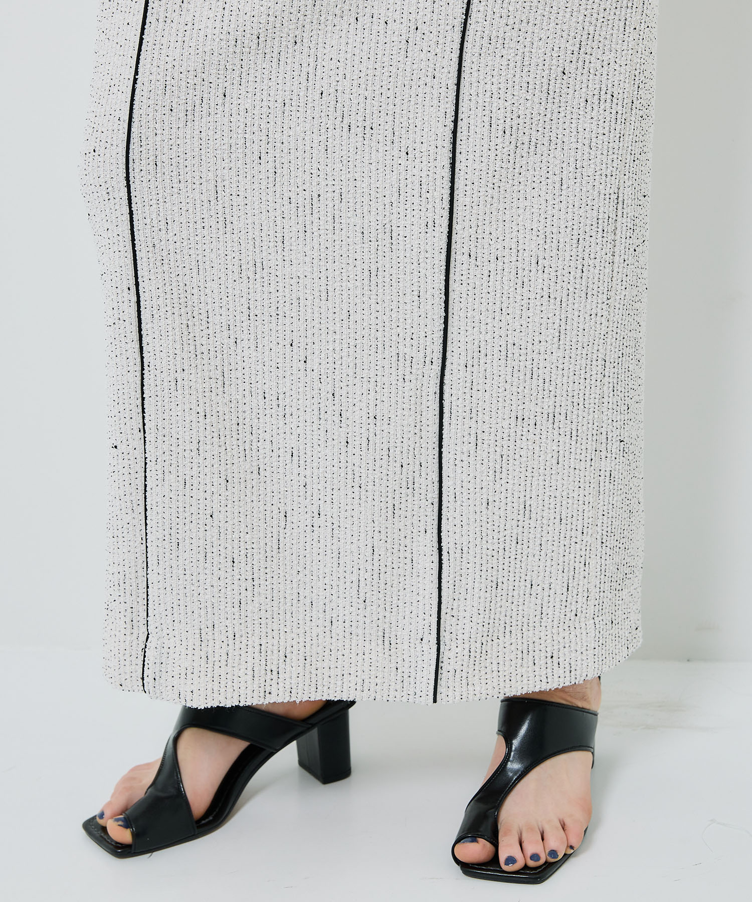 Tweedy Jersey Skirt STUDIOUS