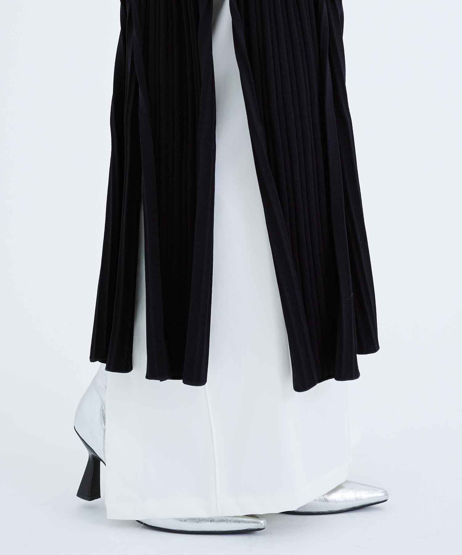 RIB KNIT SLIT DRESS(2 BLACK): FETICO: WOMENS｜ STUDIOUS ONLINE公式 ...