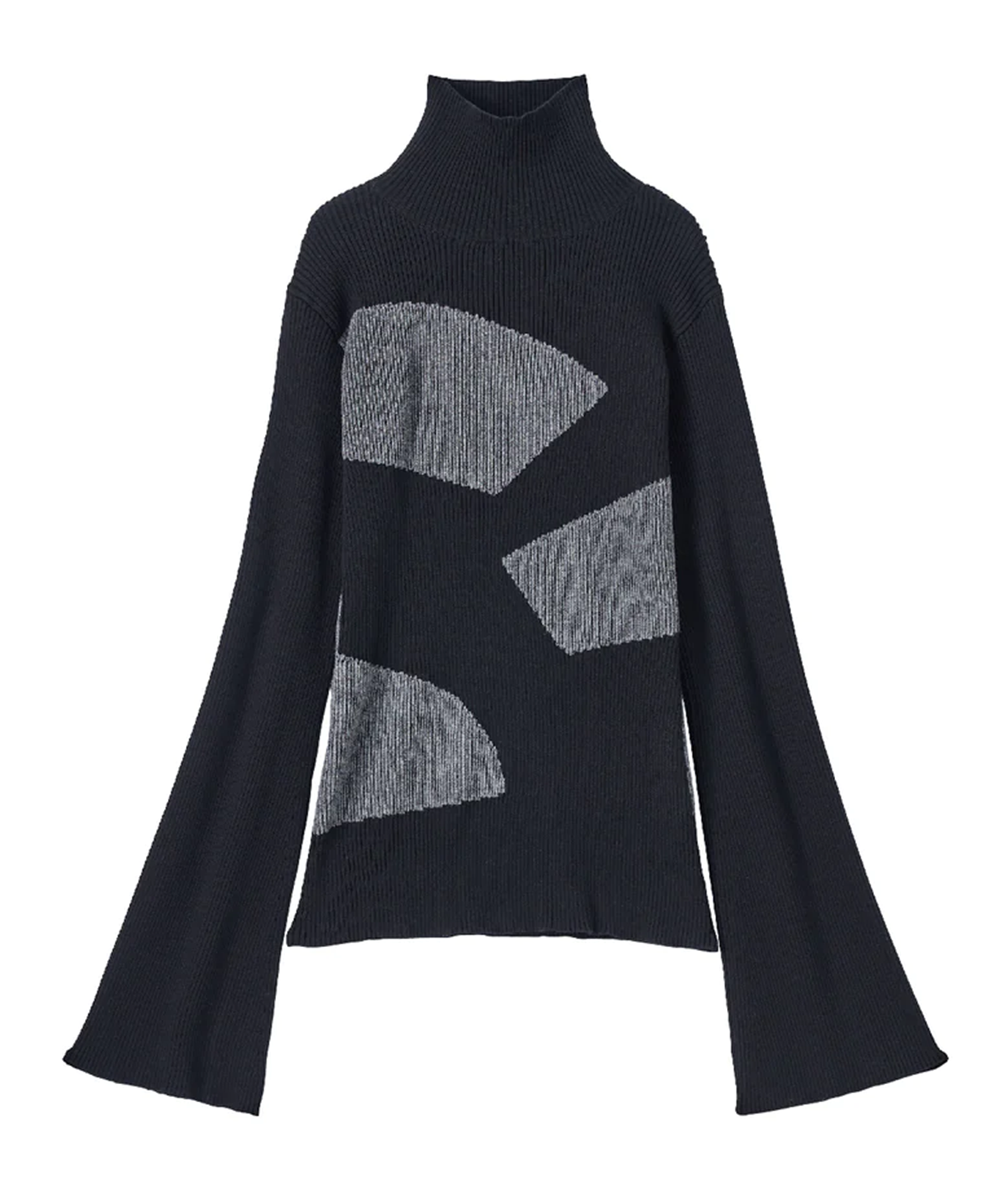 wide sleeve high neck knit KnuthMarf