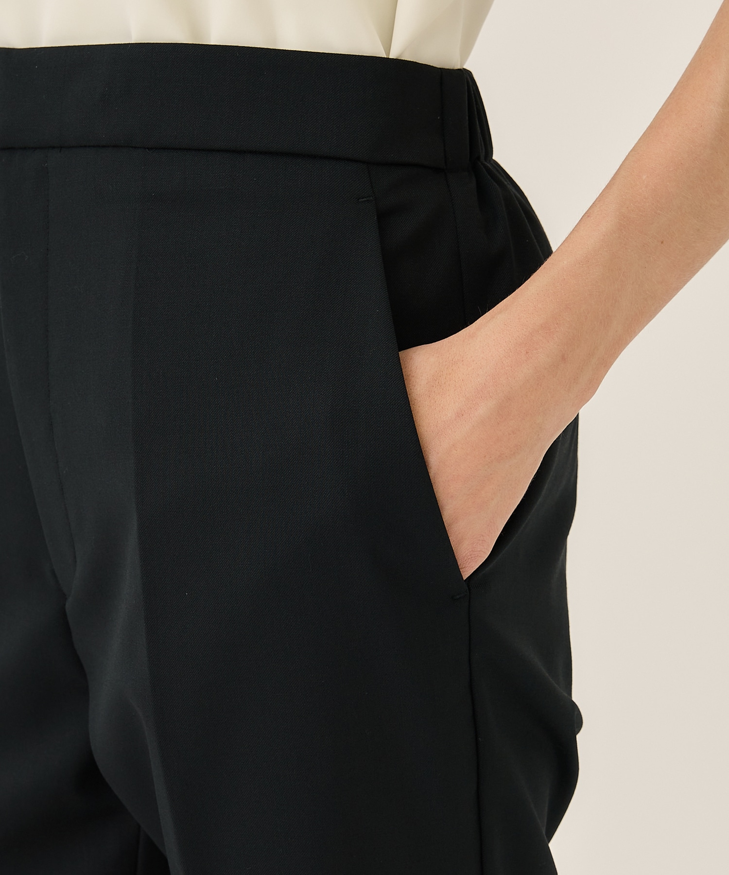 T/W TWILL SLIM PANTS CINOH