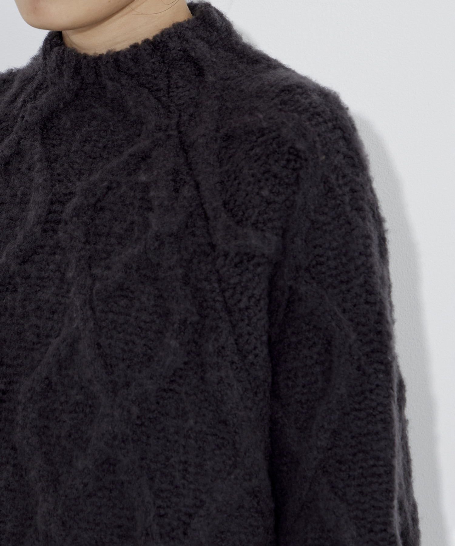 Shadow Cable Knit Top STUDIOUS