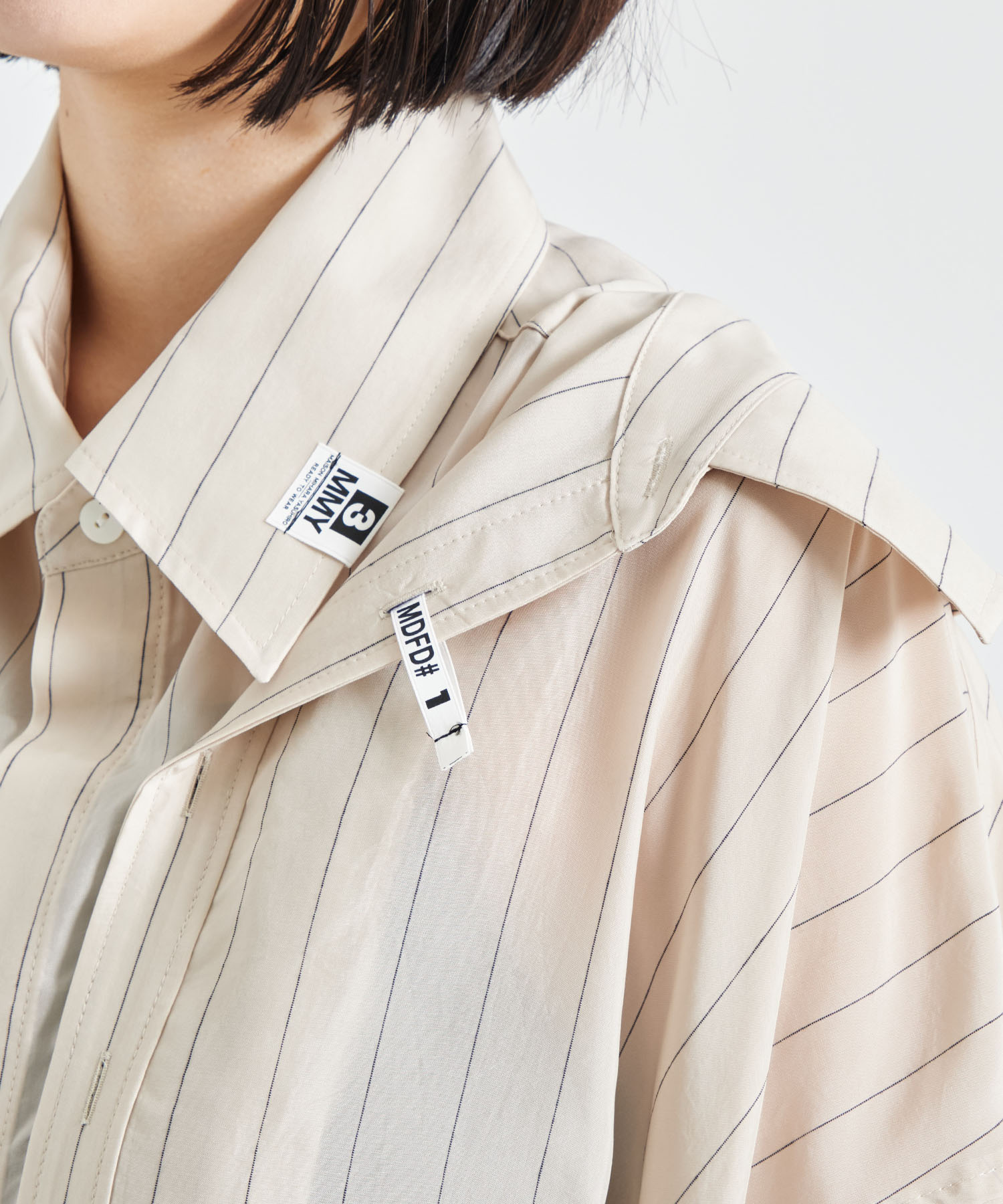 DOUBLE LAYERED SHIRTS Maison MIHARA YASUHIRO