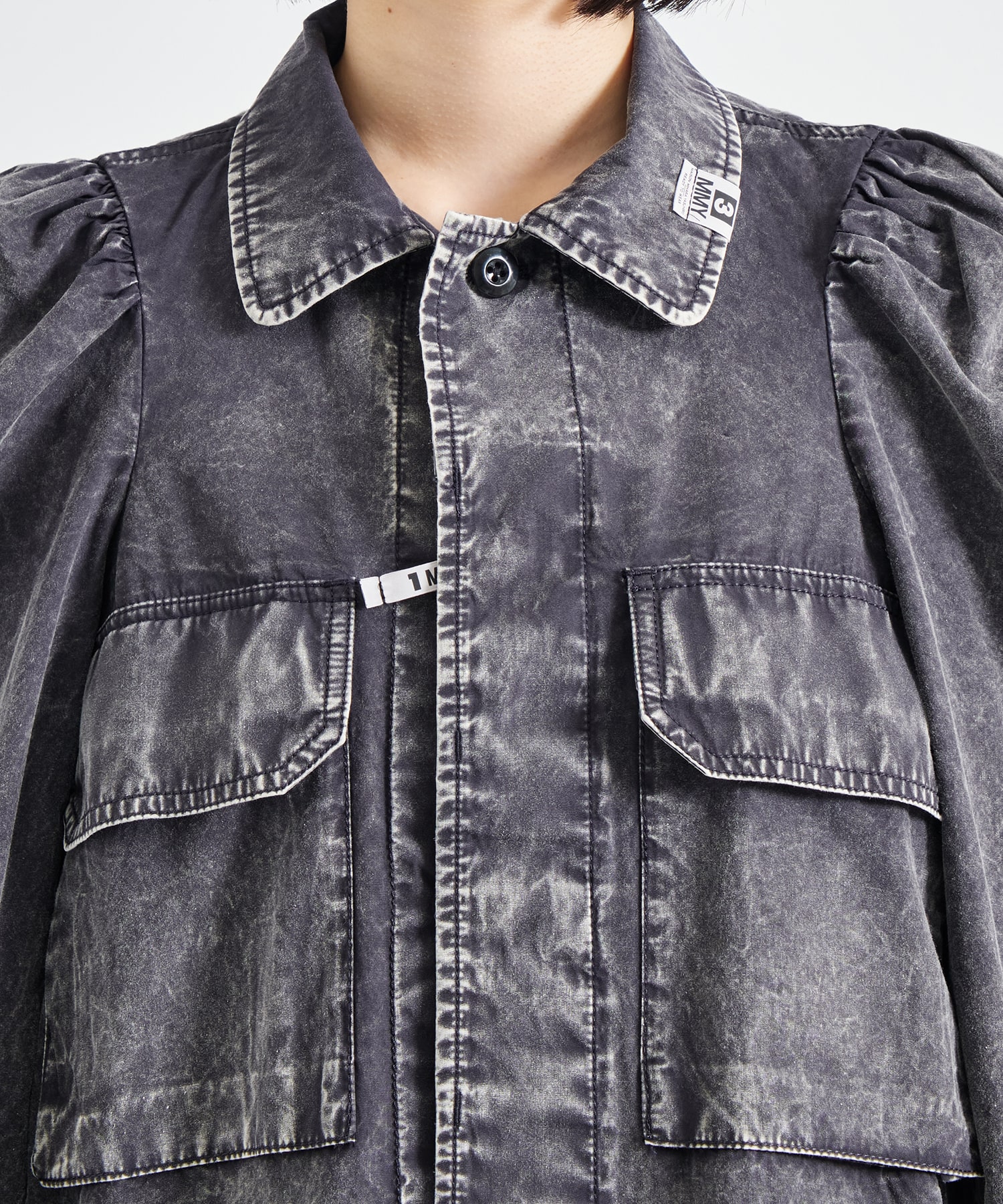 MILITARY PUFF SLEEVES SHIRTS Maison MIHARA YASUHIRO