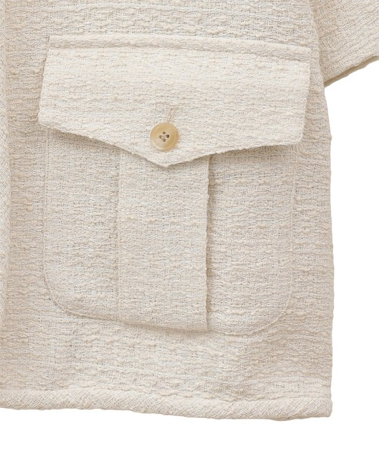 HALF SLEEVE TWEED JACKET CLANE