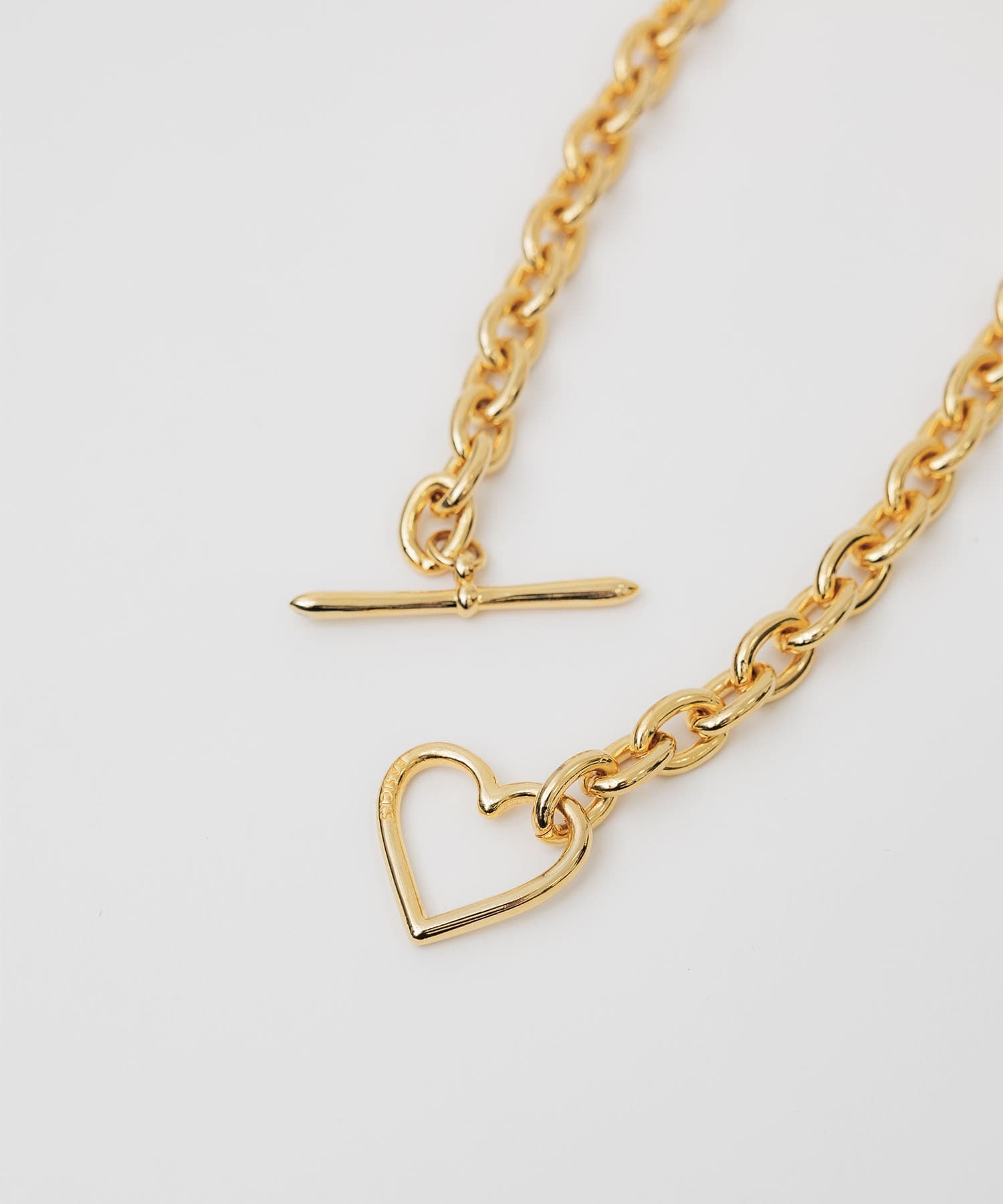 Heart Necklace (Small Link) BASICKS