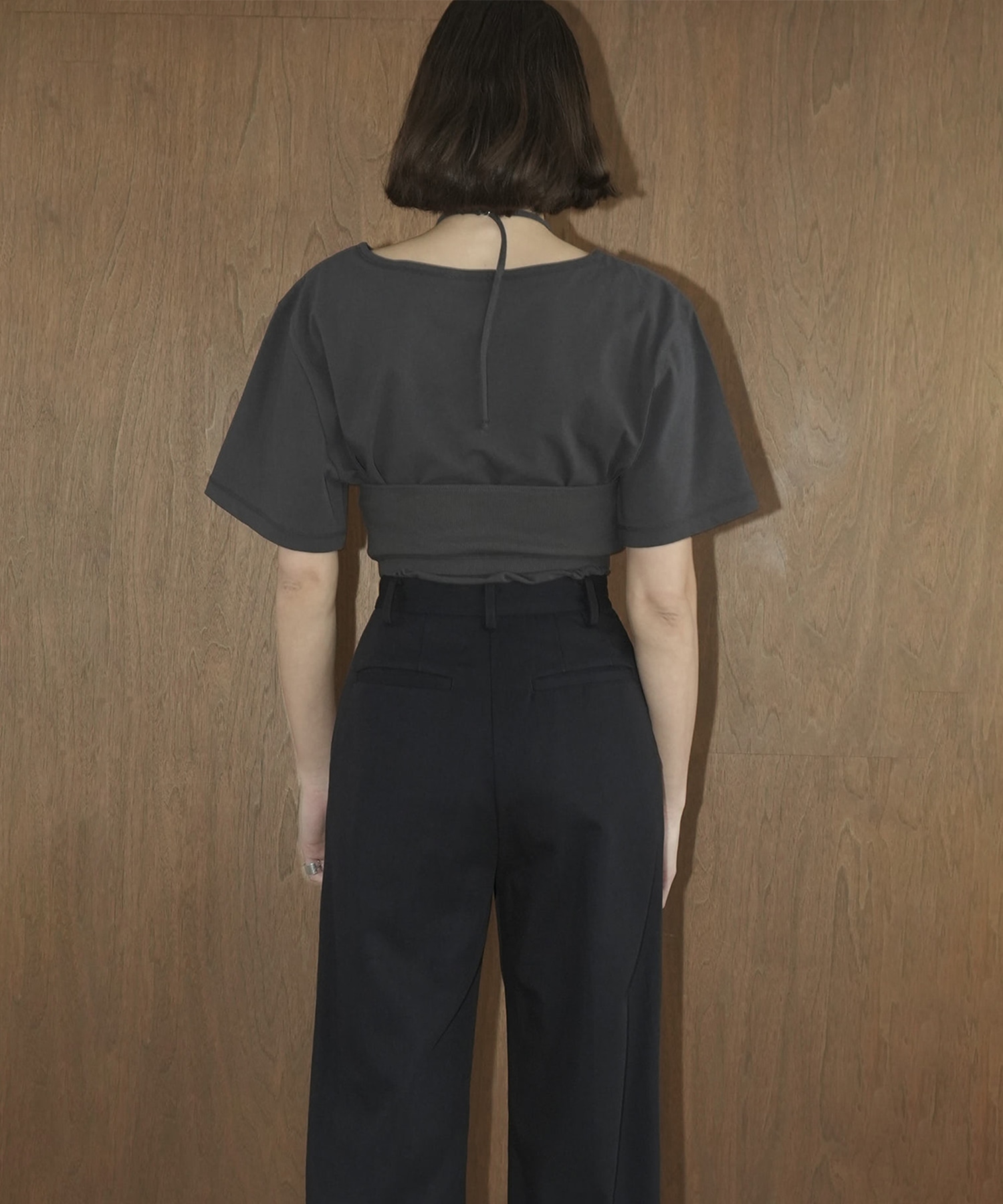 HALTER BUSTIER SET TEE CLANE