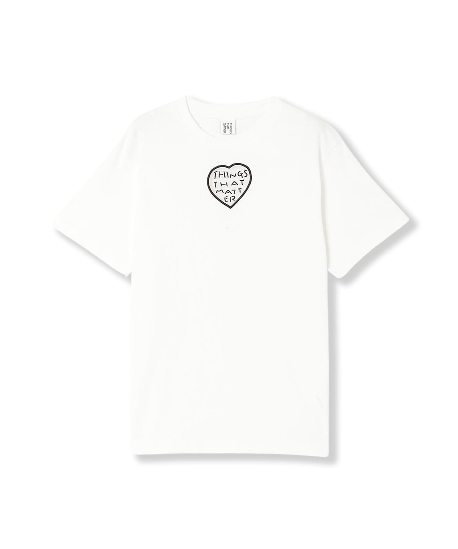 TONDABAYASHI RAN × HEART T-SHIRT THINGS THAT MATTER