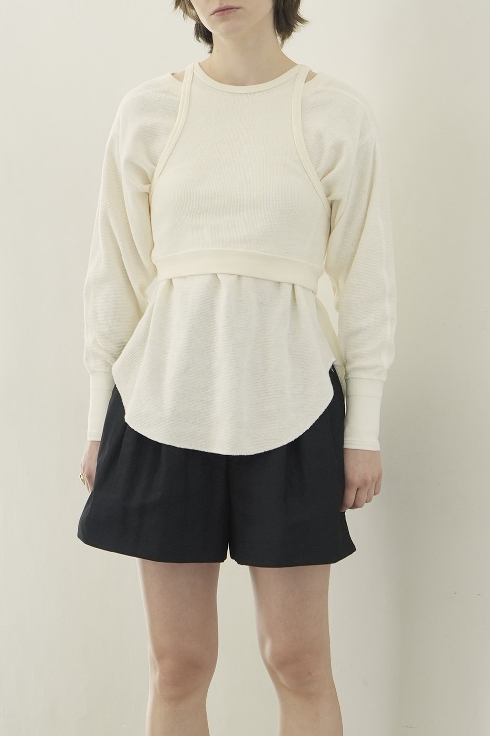 LAYRED BUSTIER THERMAL TOPS CLANE