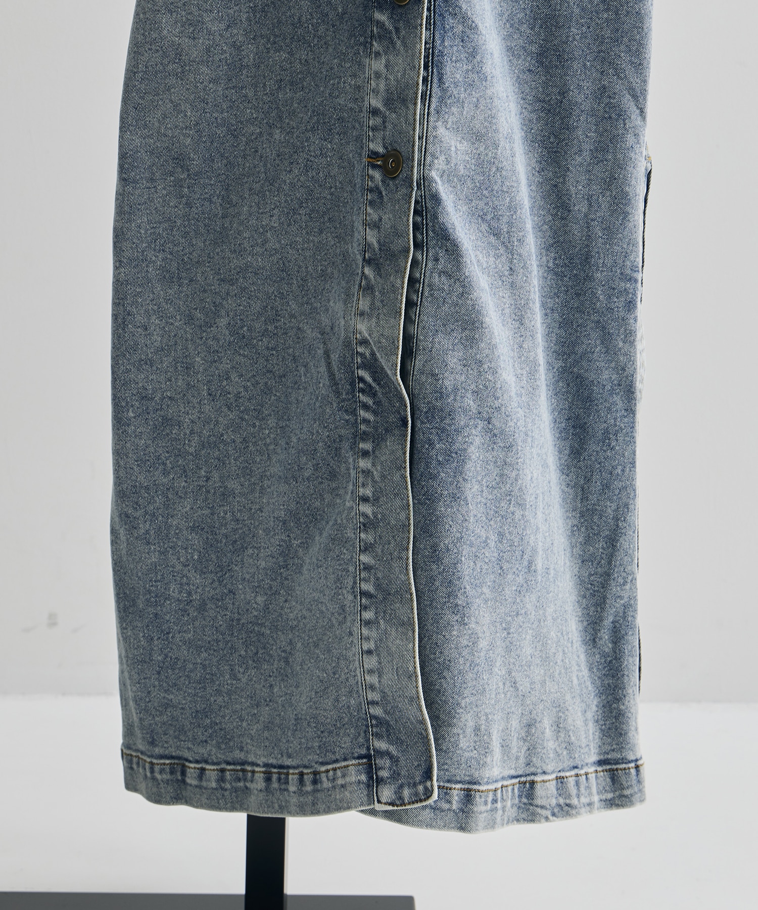 I LINE DENIM SHIRT DRESS AMERI