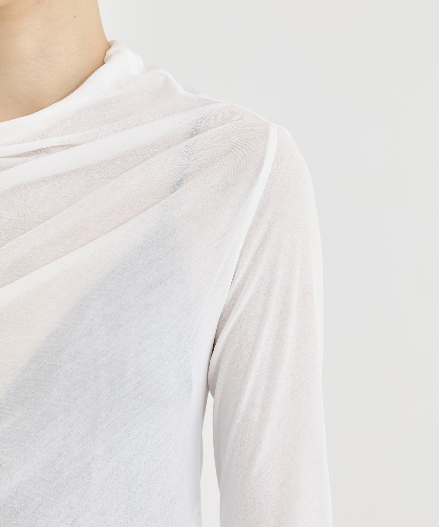 Sheer asymmetry Tops IIROT