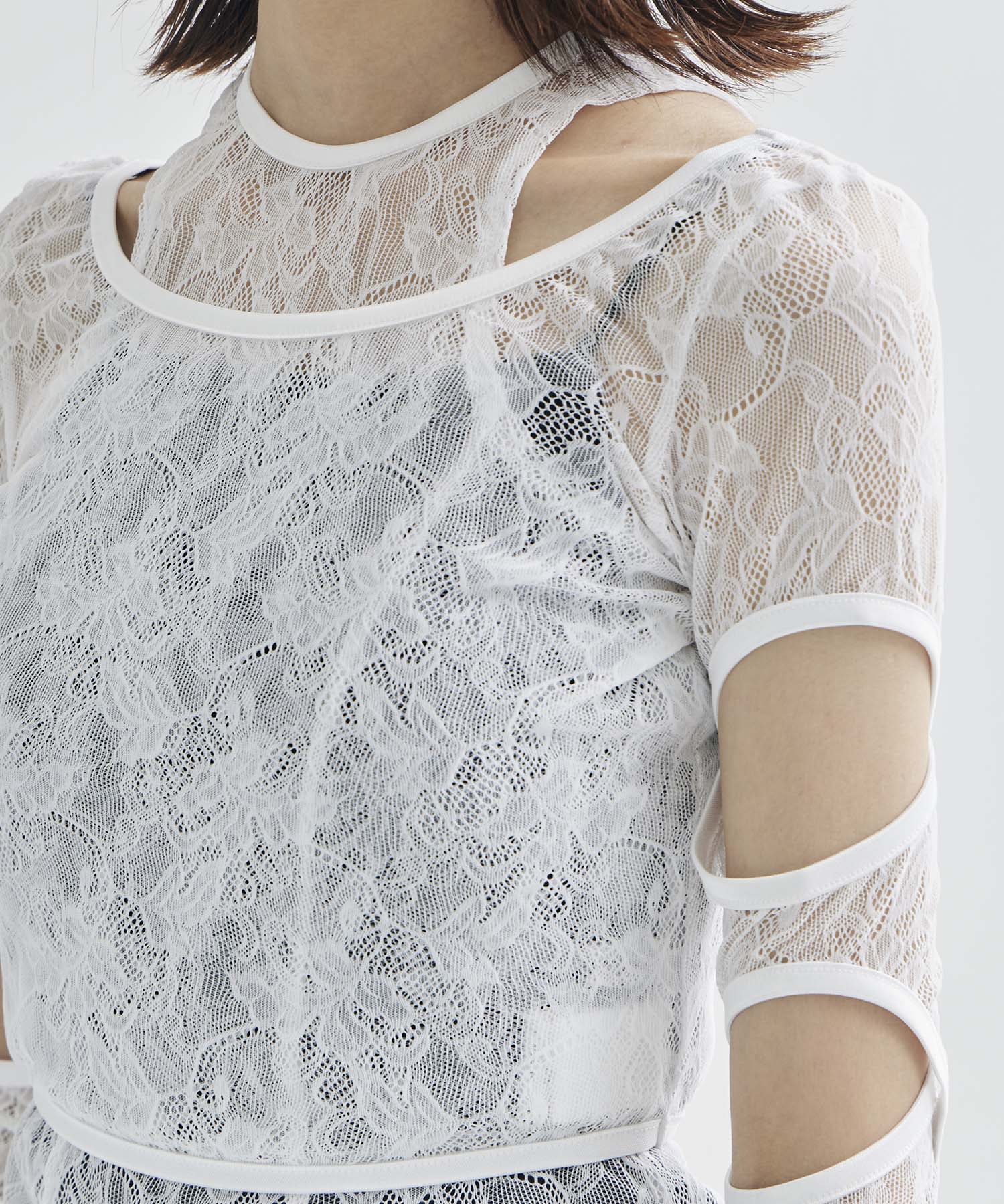 crber lace T AKIKOAOKI