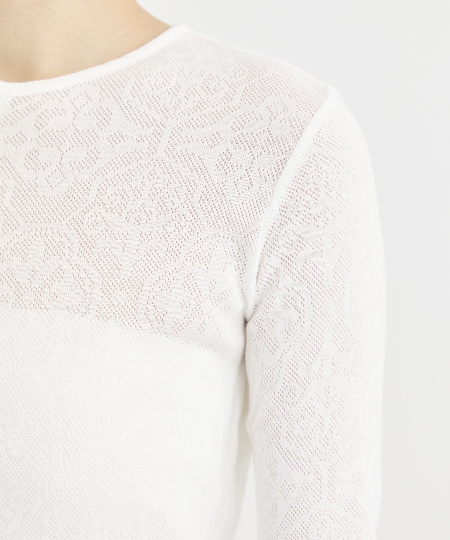 Flower Lace Long Sleeve INSCRIRE