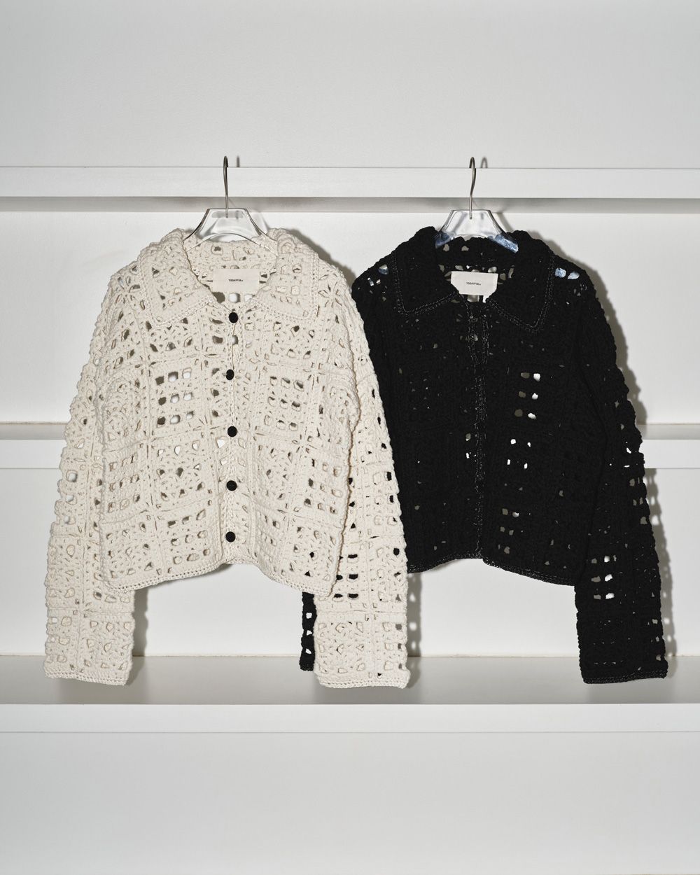 Crochet Knit Shirts TODAYFUL