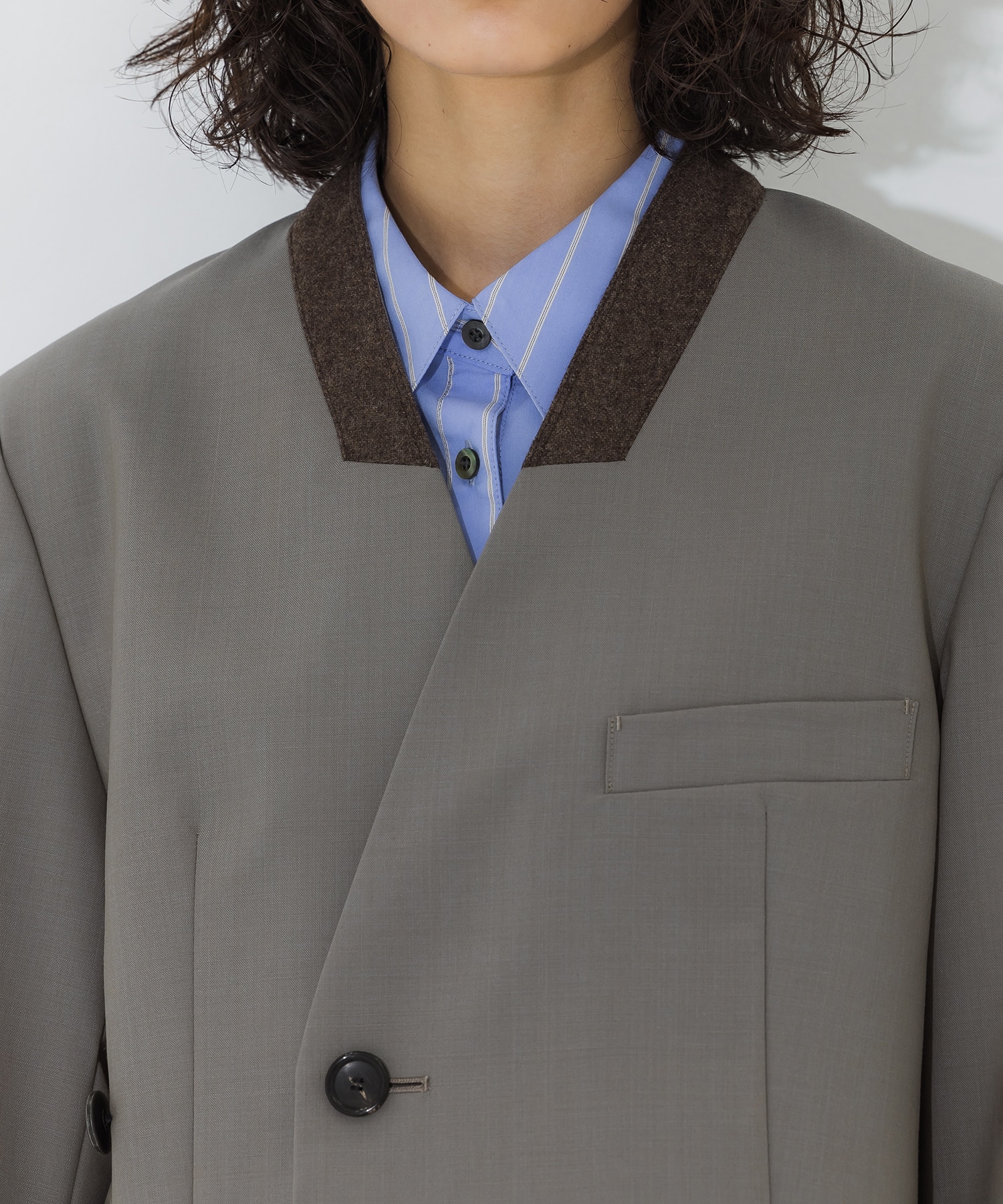 Mohair Wool Blazer STUDIOUS