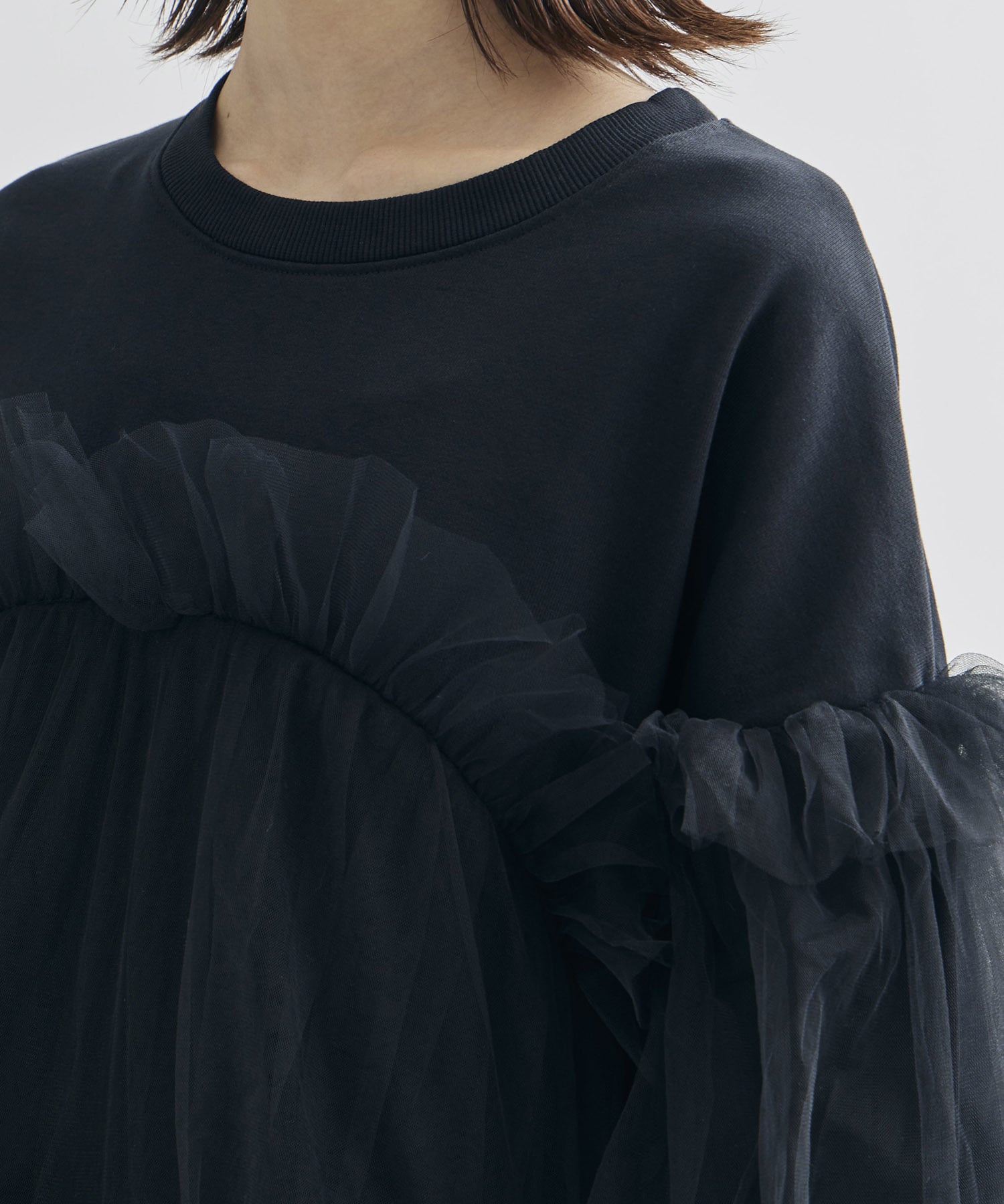 Swell Tulle Sweat Shirt VIVIANO