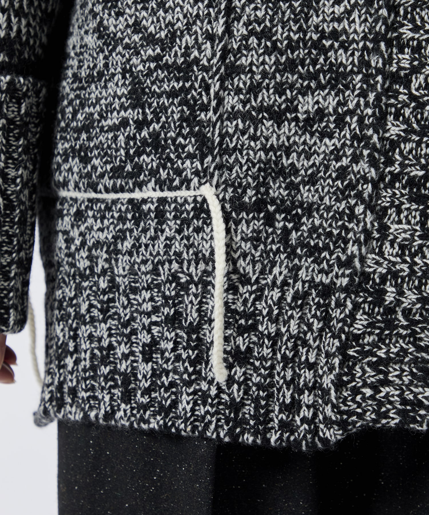 COLOR STITCH LOWGAUGE CARDIGAN IHNN