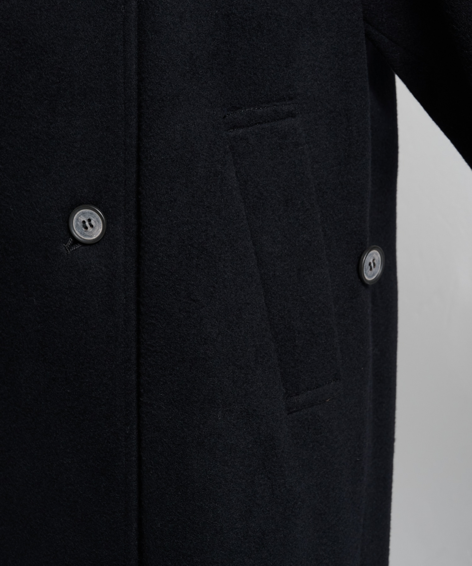 Stand Collar Wool Coat STUDIOUS