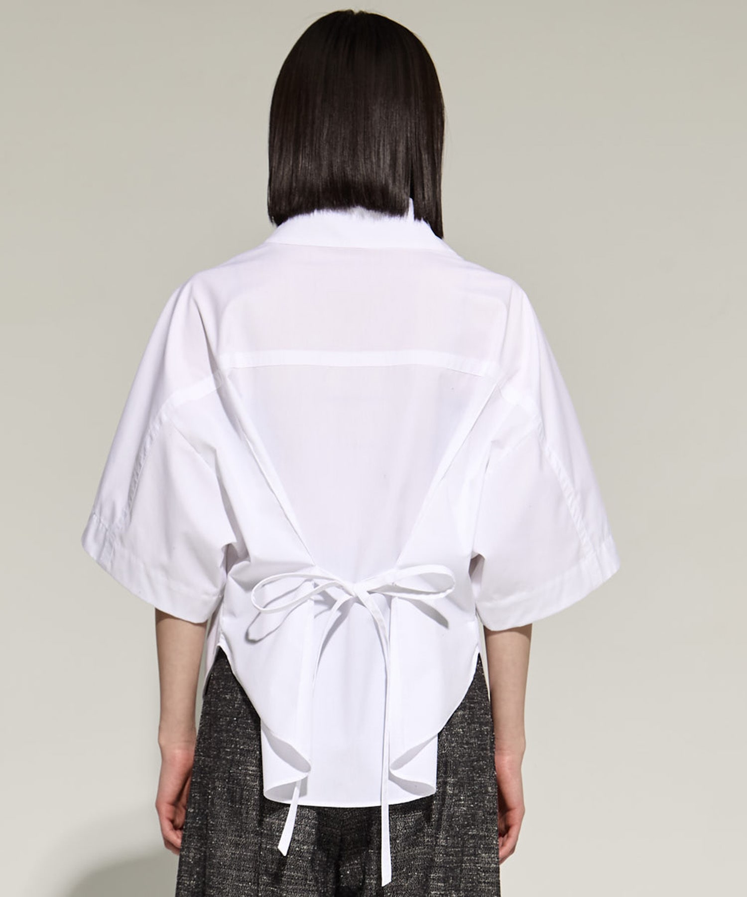 2way Collar Cotton Shirt STUDIOUS