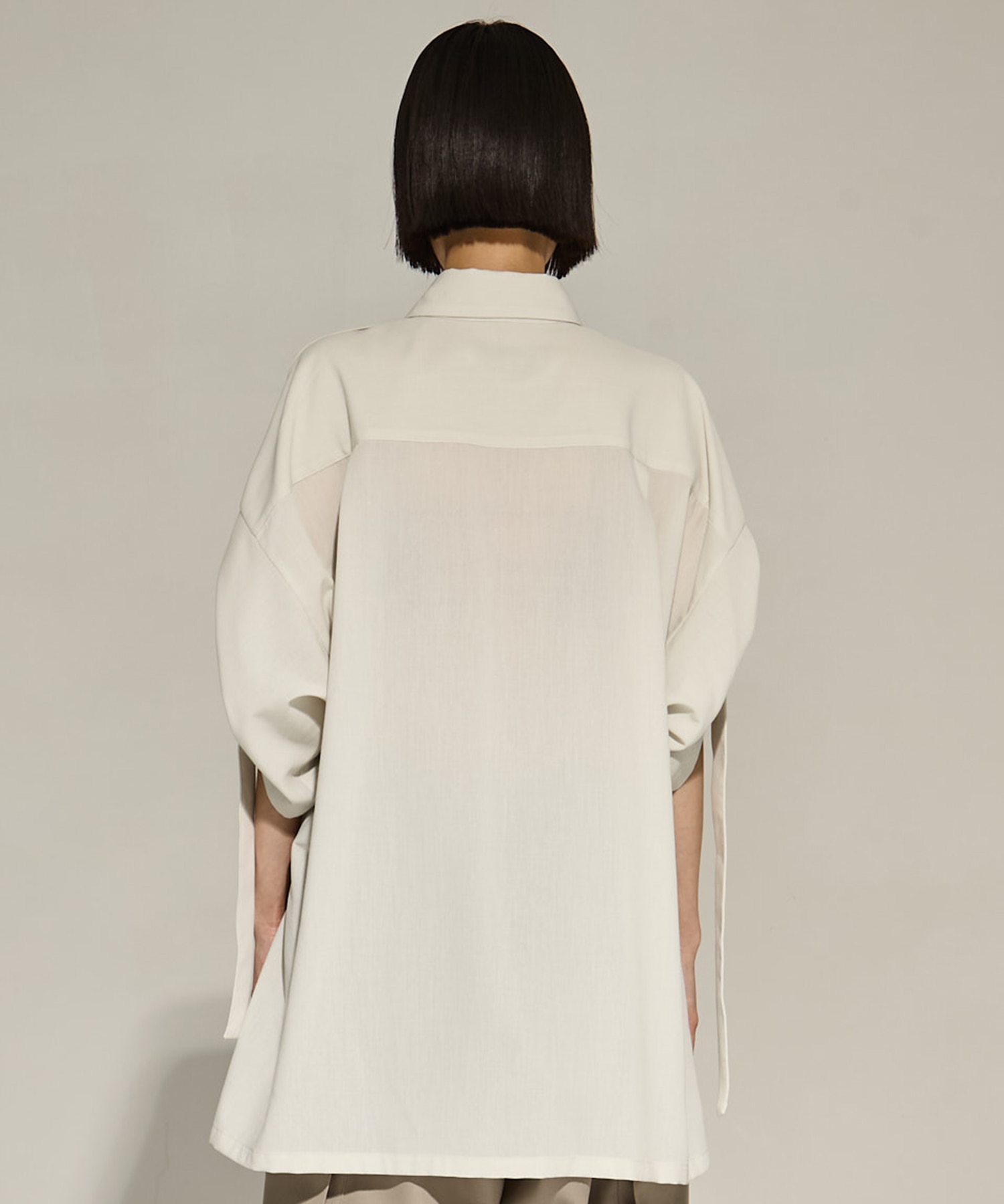 Sleeve Belt Shirt UJOH