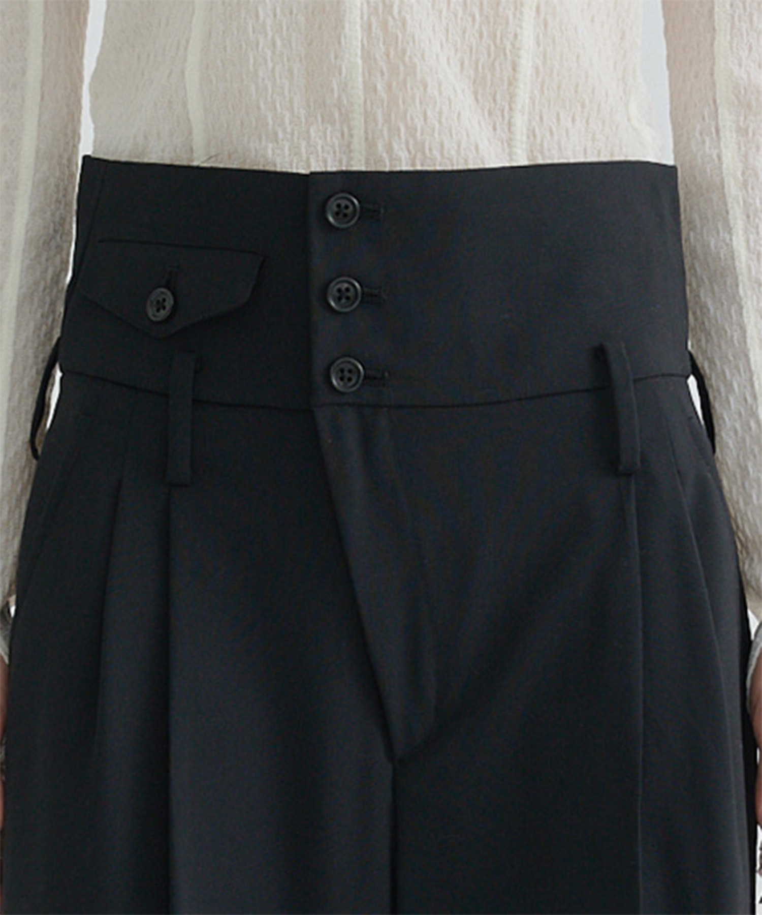 HIGH WAIST DESIGN TROUSERS TAAKK