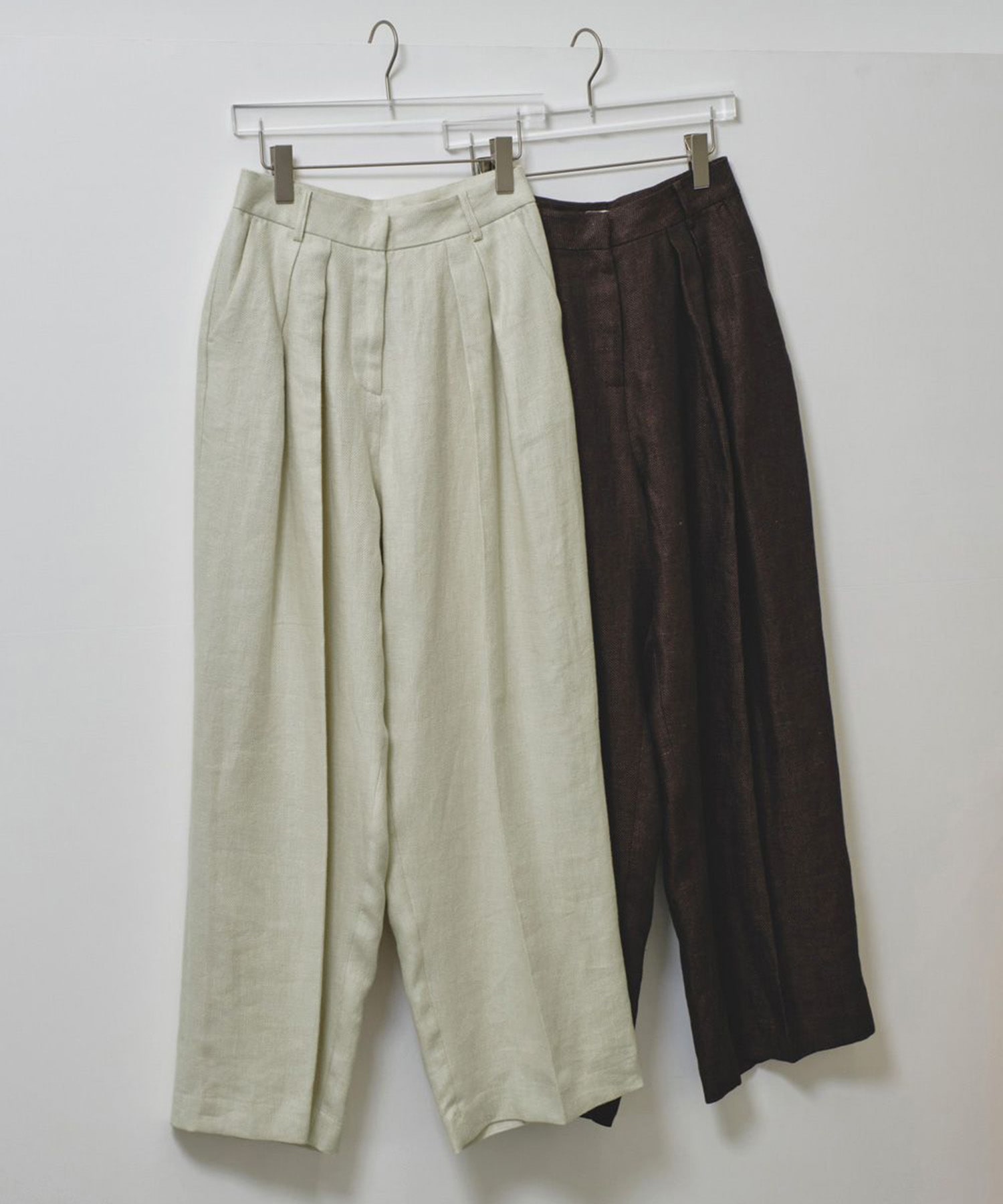 Tuck Linen Trousers TODAYFUL